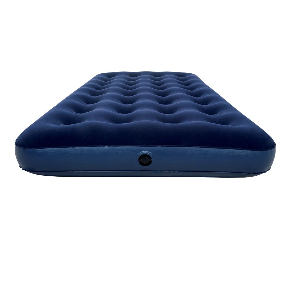 2 Flocked Air Mattress - Navy, Queen Bed, 2 of 3