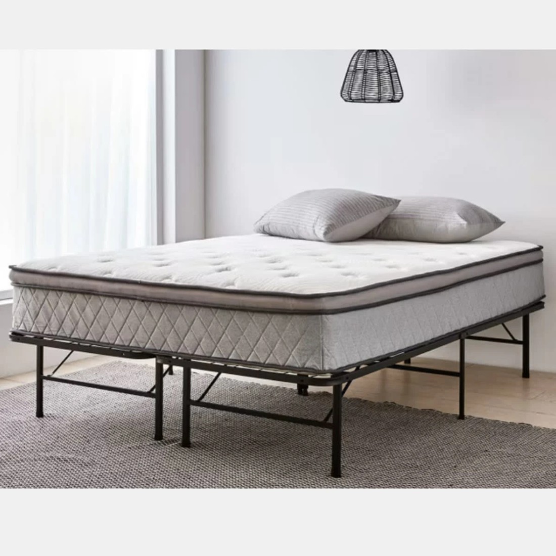 2 Double Bed Euro Top Pocket Spring Mattress, 2 of 10