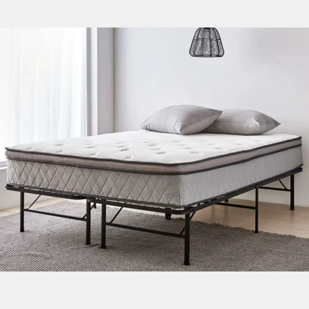 2 Double Bed Euro Top Pocket Spring Mattress, 2 of 10
