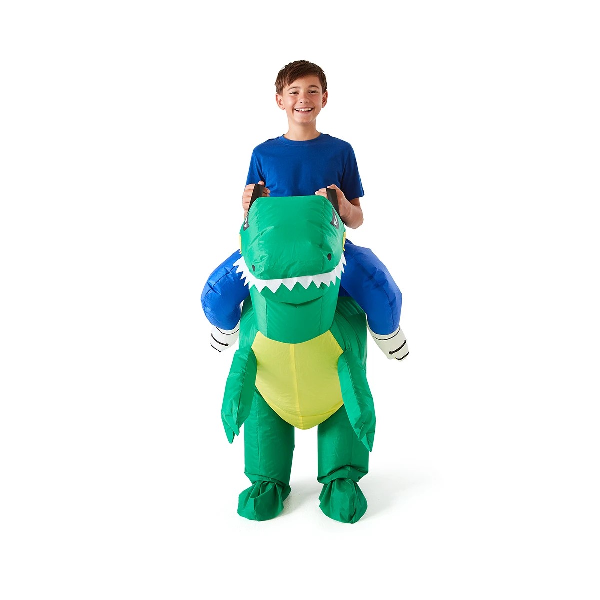 2 Inflatable Ride On Dinosaur Costume - Ages 8+, 2 of 8
