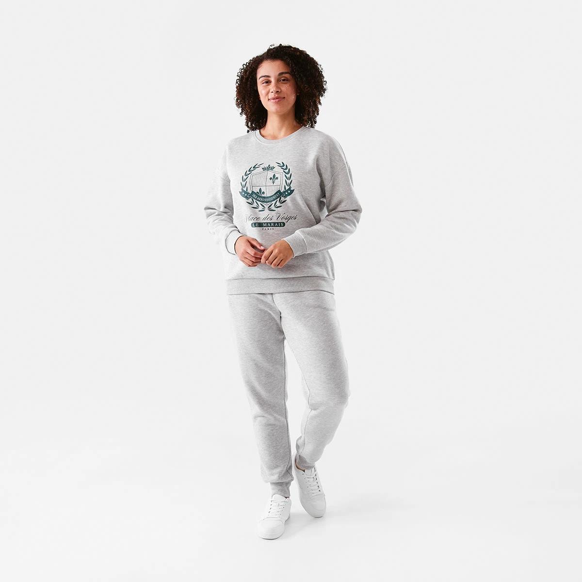 7 Long Sleeve Print Sweatshirt Frnch Club, 7 of 7