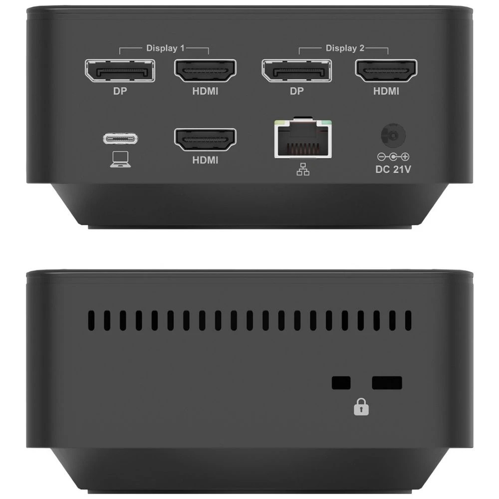 9 Comsol Triple 4K HDMI+DP Docking Station, 9 of 9