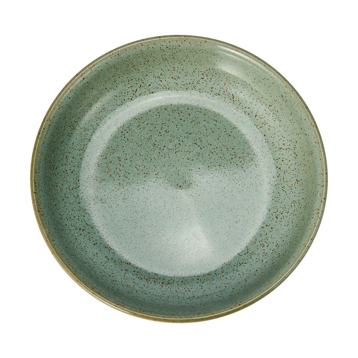6 Green Glazed Large Bowl, 6 of 6