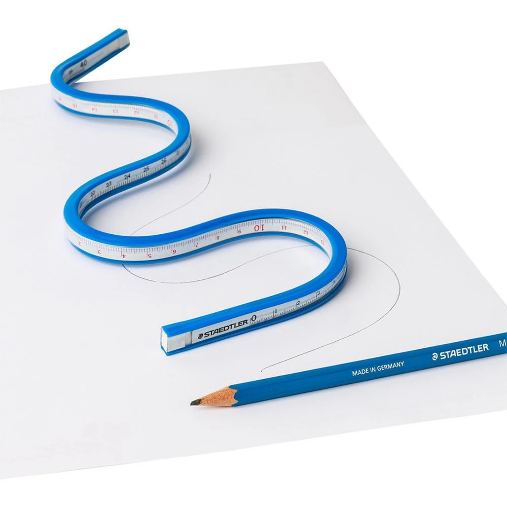 5 Staedtler 400mm Flexible Curve Ruler, 5 of 6