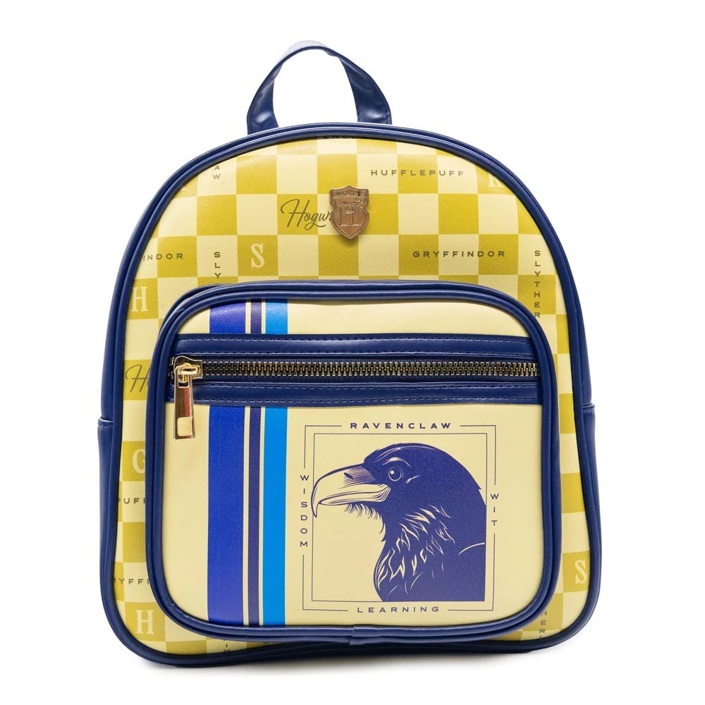 1 Harry Potter - Checkered Ravenclaw Mini Backpack - Blue, 1 of 5