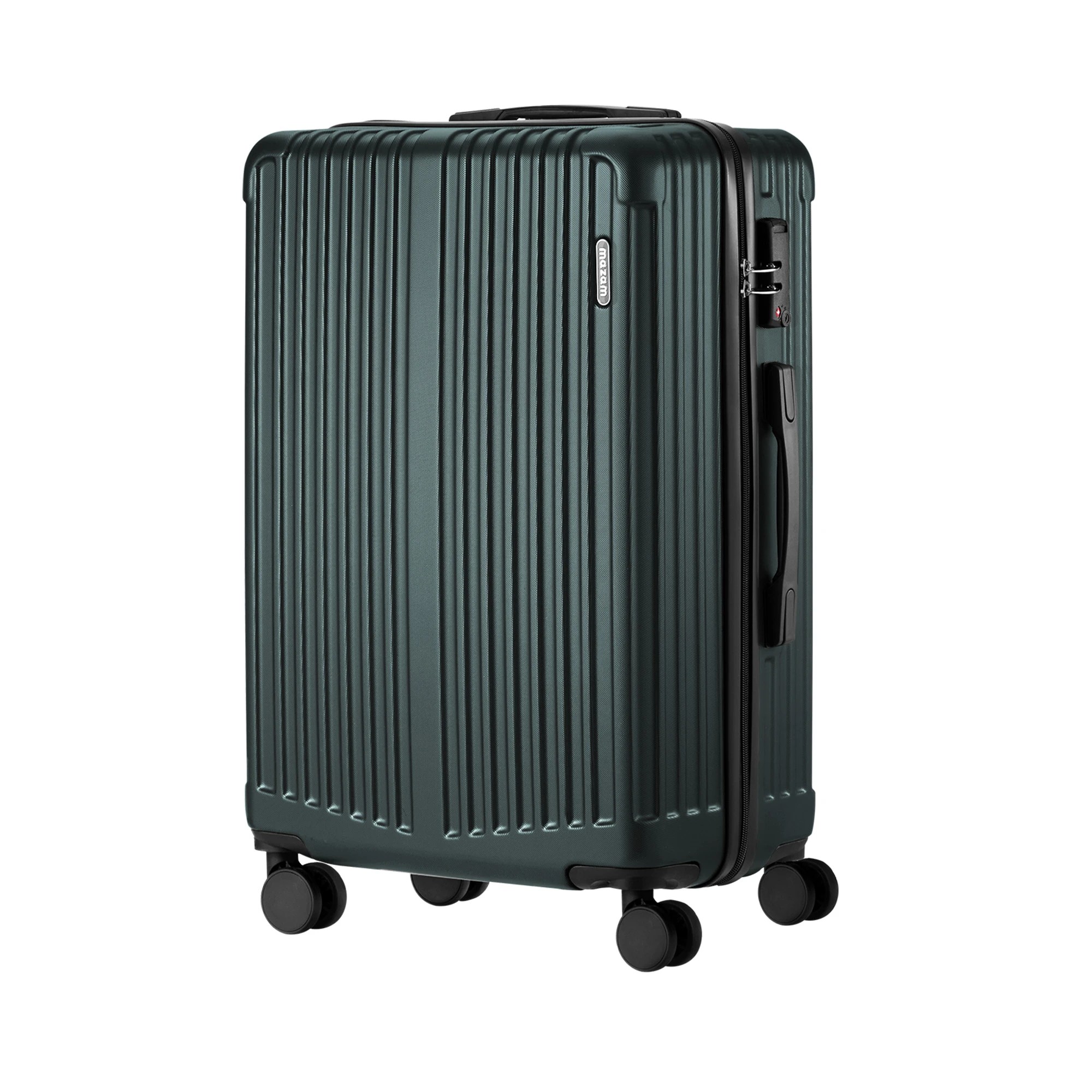 8 Mazam 28" Luggage Suitcase TSA Lock  ABS Case - Green, 8 of 9