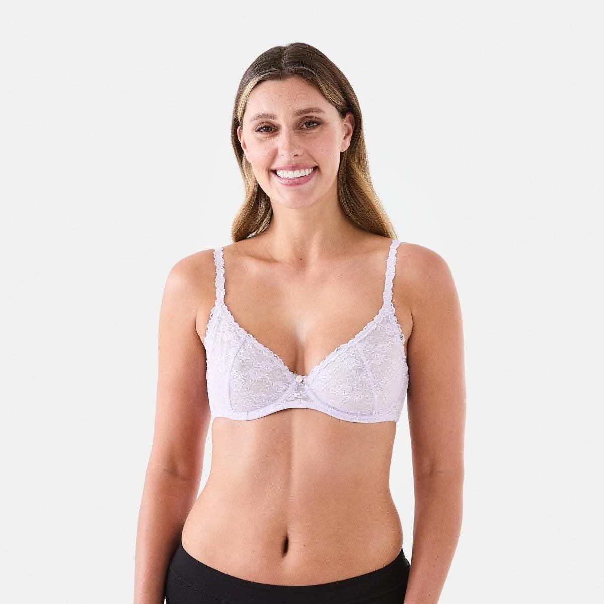 1 Co-ordinated Lace Soft Cup Sage Bra Lily Laven, 1 of 6