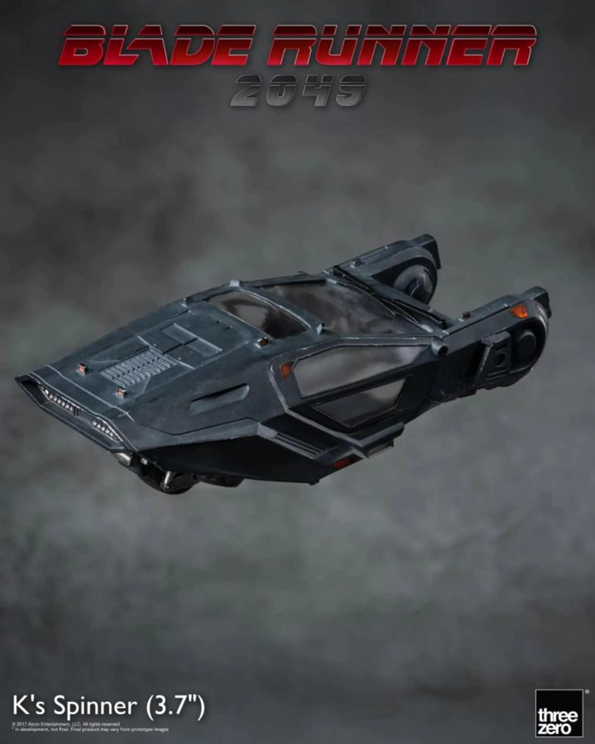 8 Threezero Blade Runner 2049 K'd Spinner 3.7 inch Replica Figure, 8 of 10