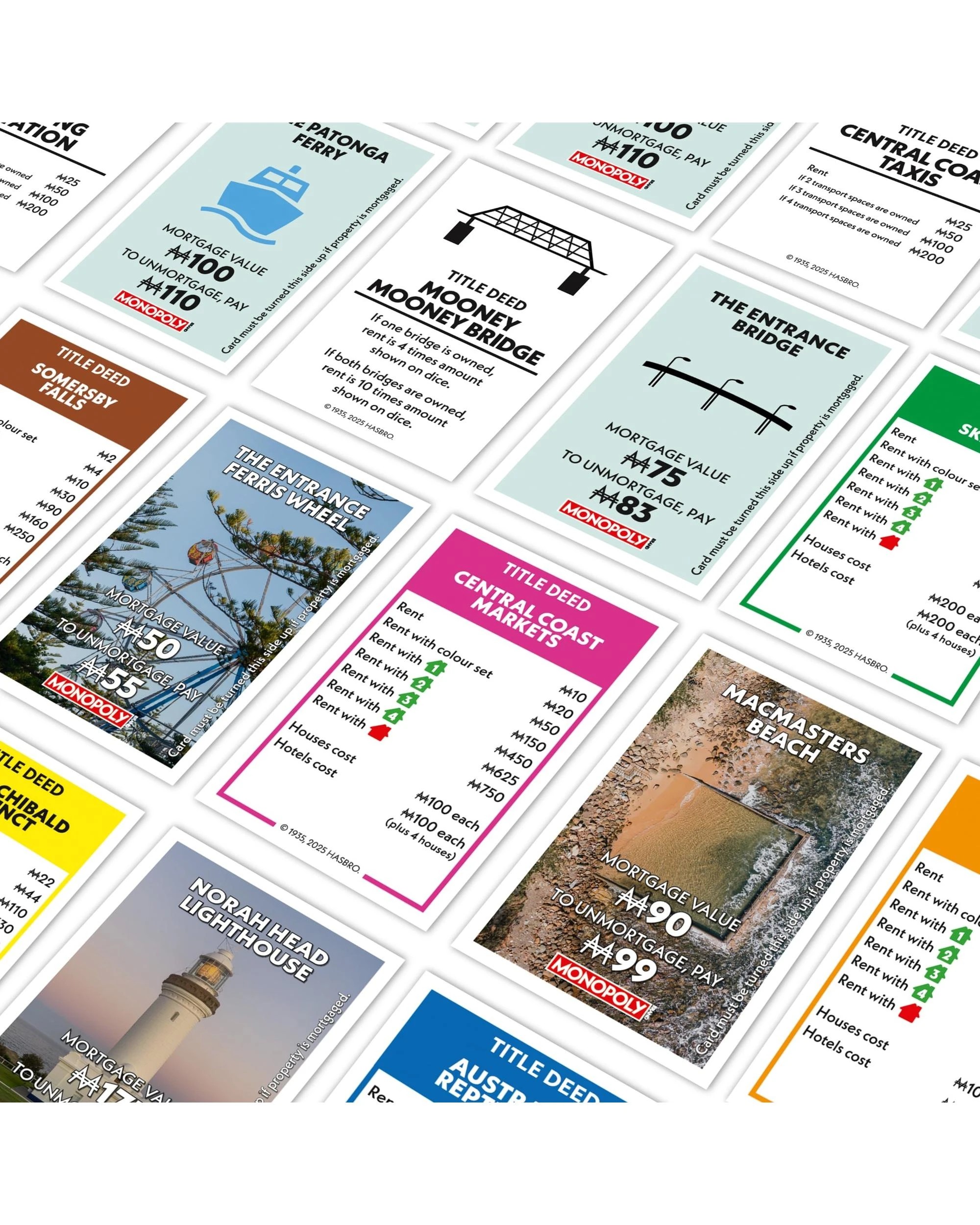 5 Monopoly Central Coast Edition Board Game, 5 of 9