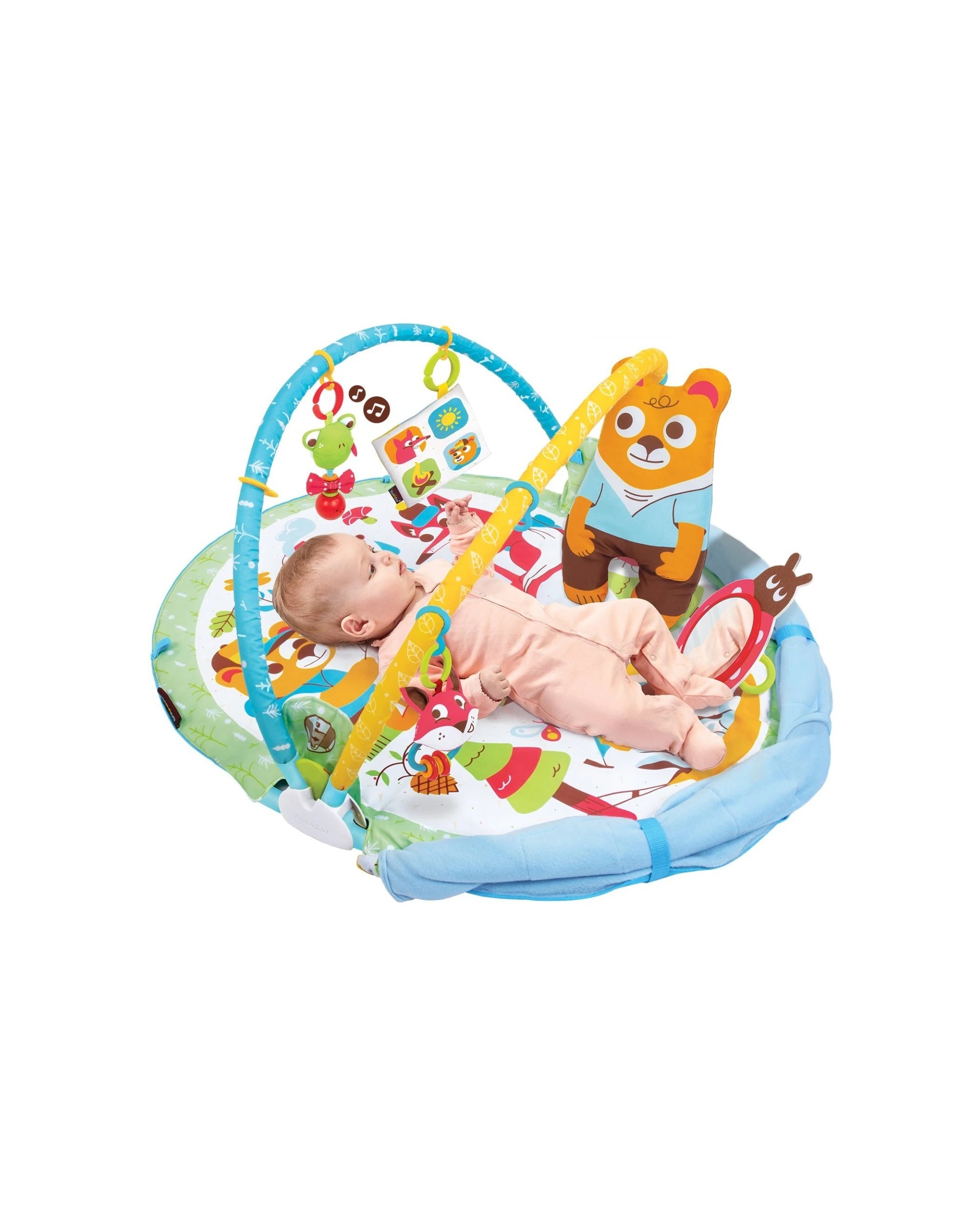 2 Yookidoo Play N Gymotion 3 Stage Baby Activity Gym Birth To 12 Months Foldable - Multi, 2 of 5