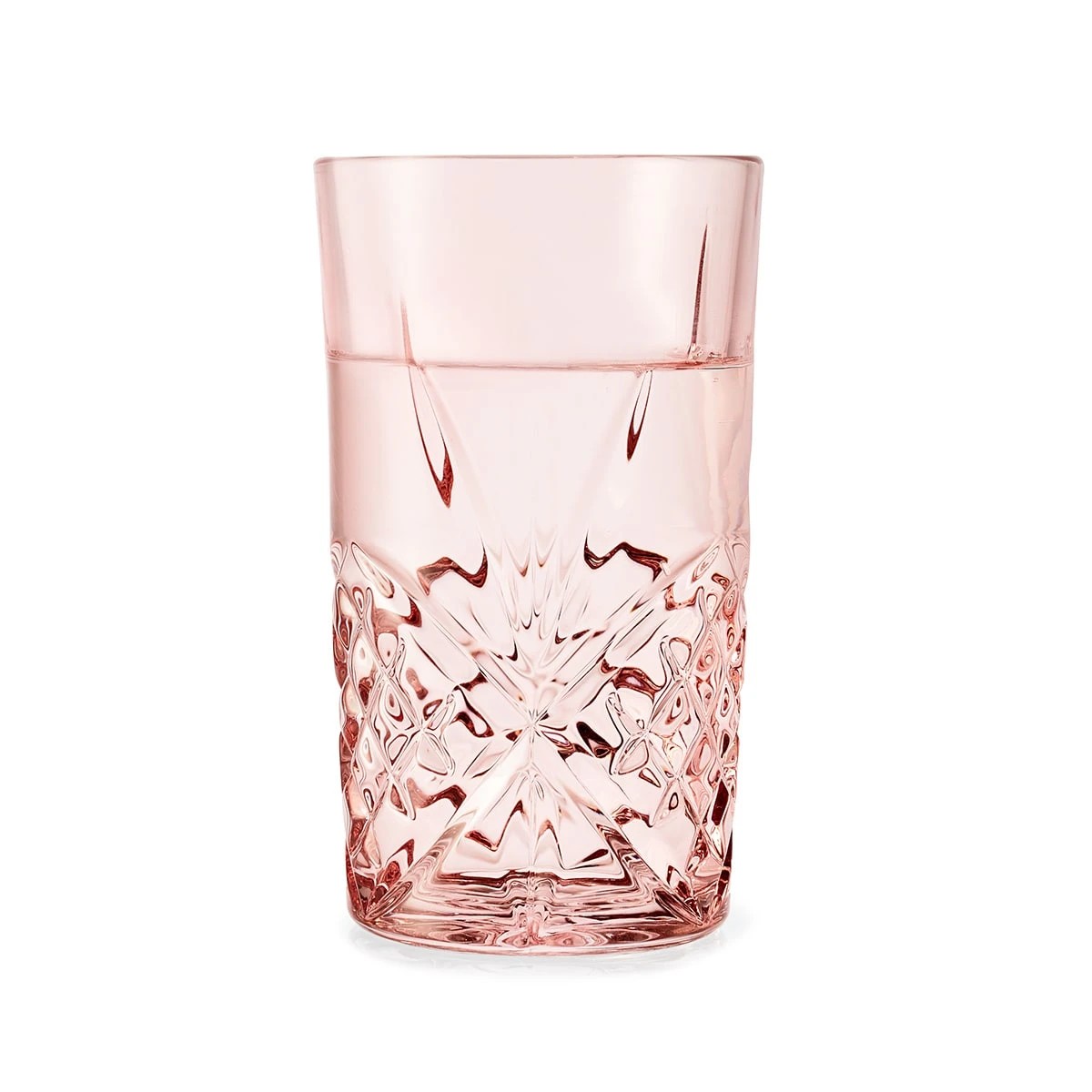 3 6 Pink Bond Hiball Glasses, 3 of 6