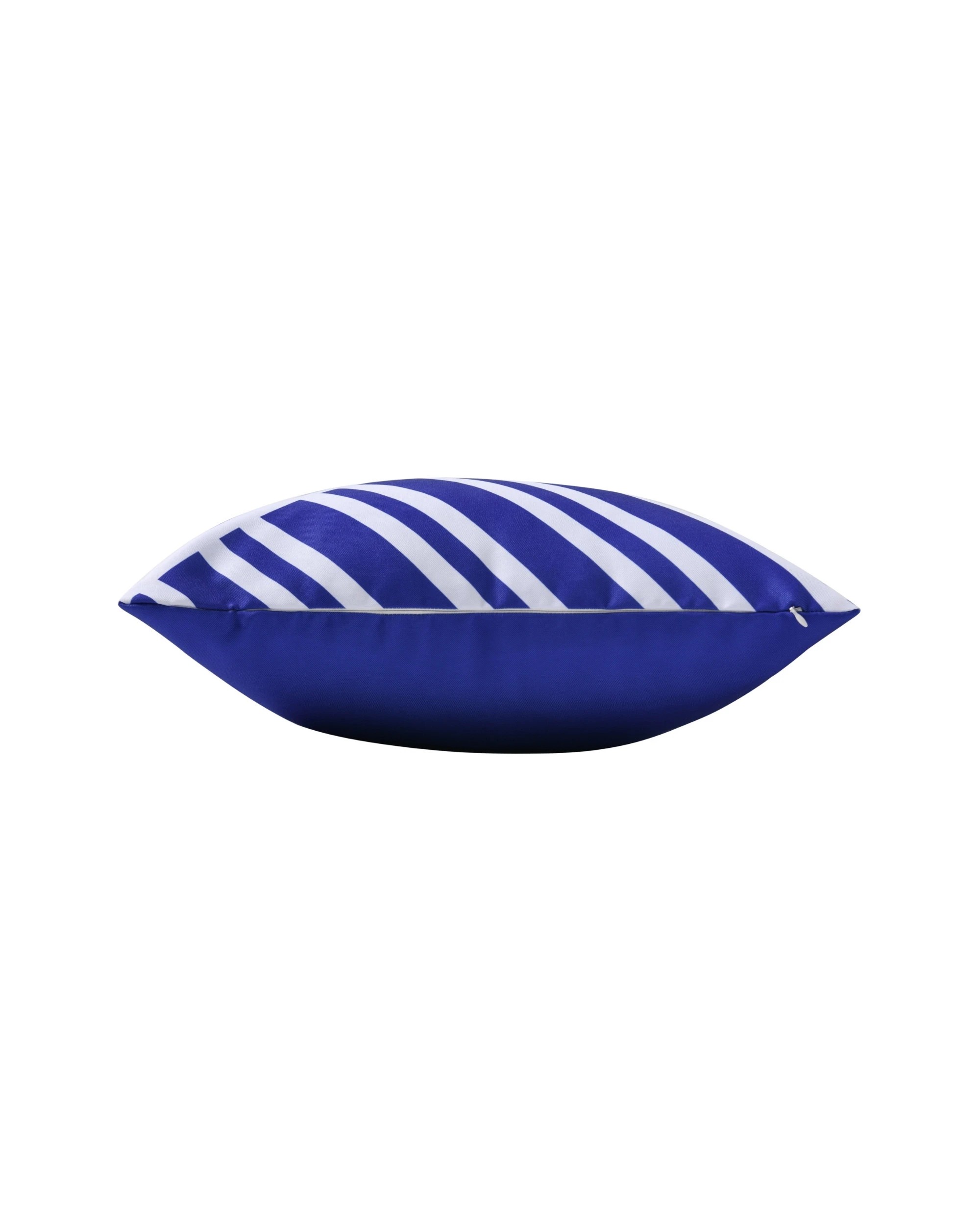 4 Vibes Sol Stripes Printed Outdoor Cushion 50x50cm - Blue, 4 of 8