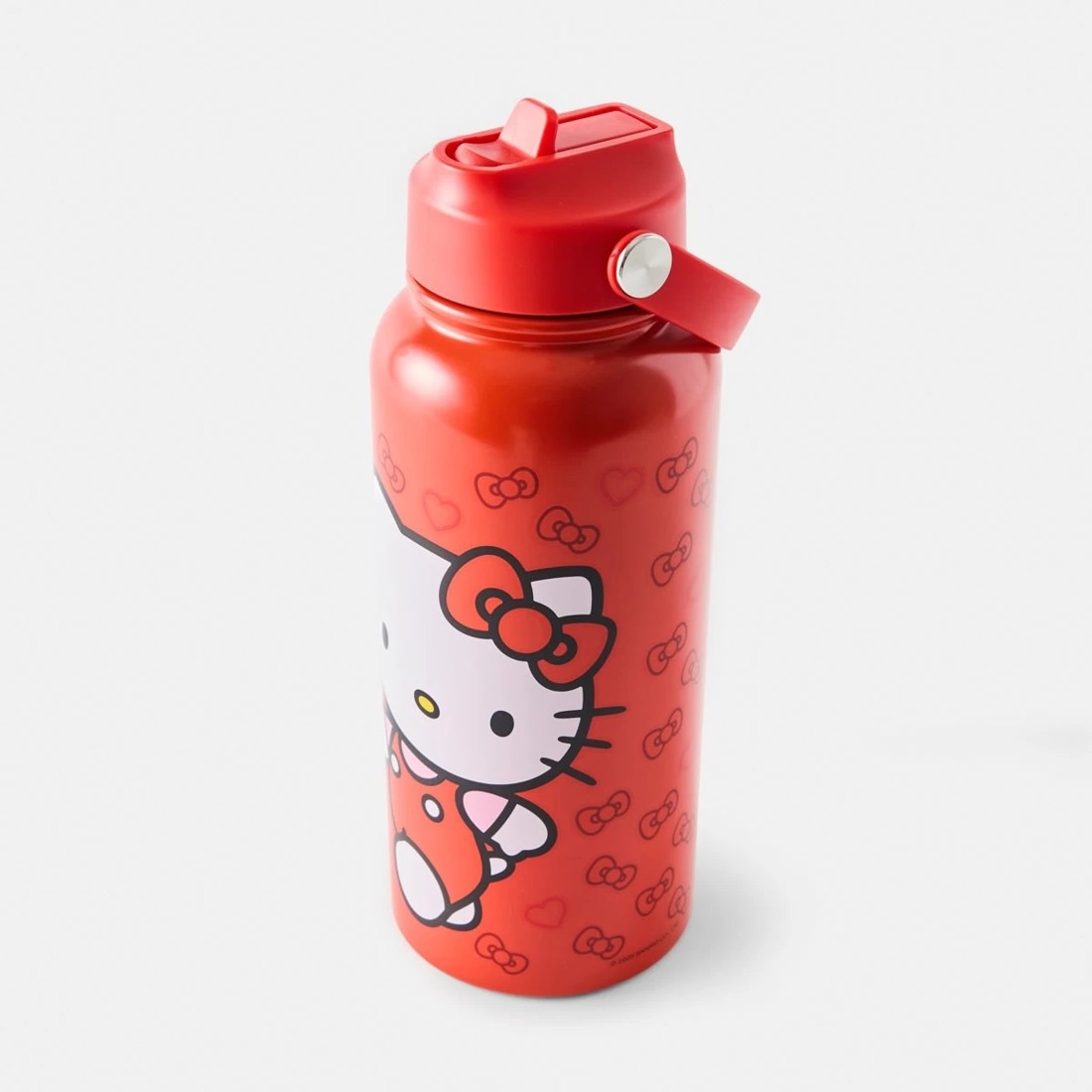3 946ml Red Hello Kitty Stainless Steel Cylinder Drink Bottle, 3 of 5