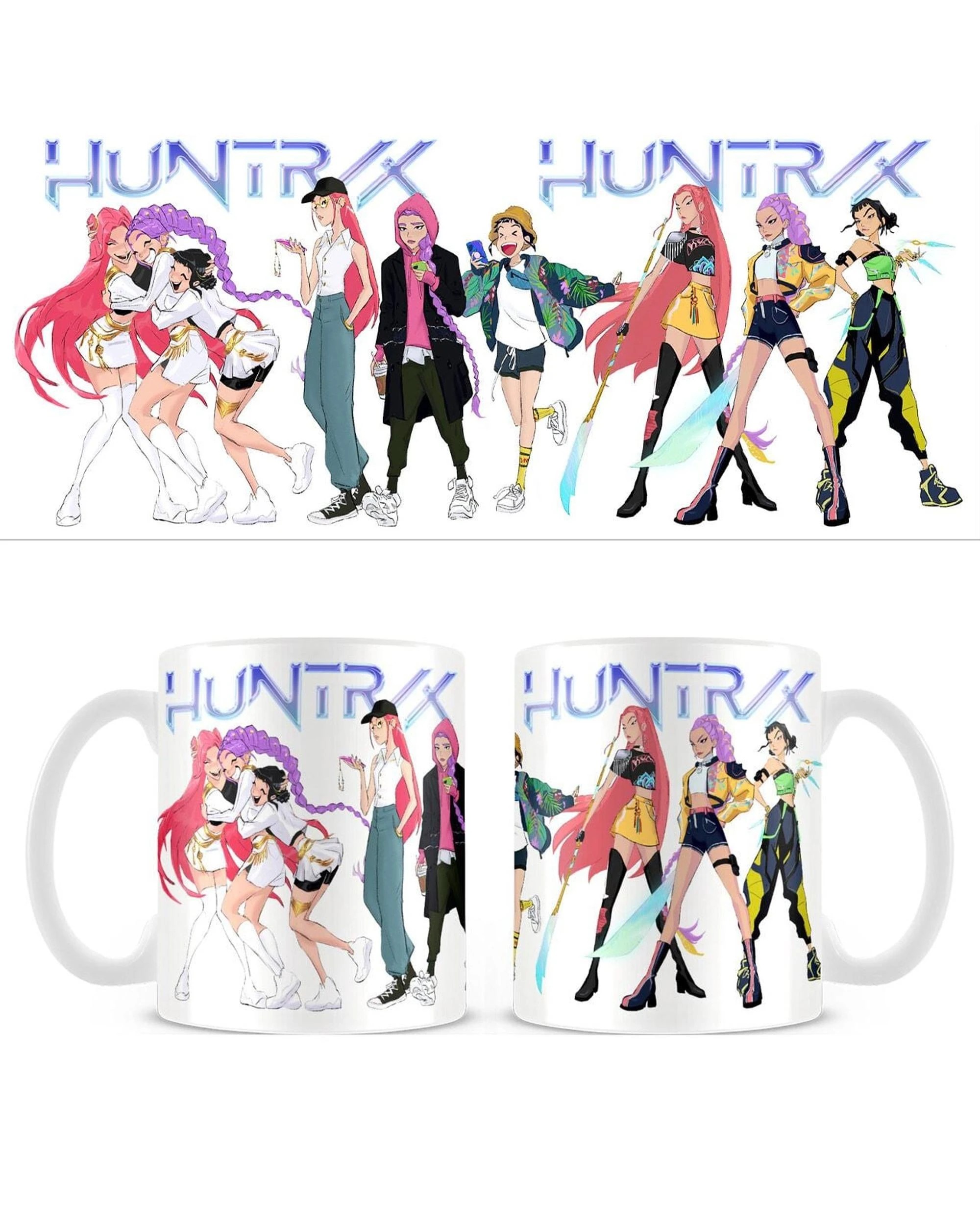 2 K-Pop Demon Hunters HUNTR/X Triptych White Mug, 2 of 3