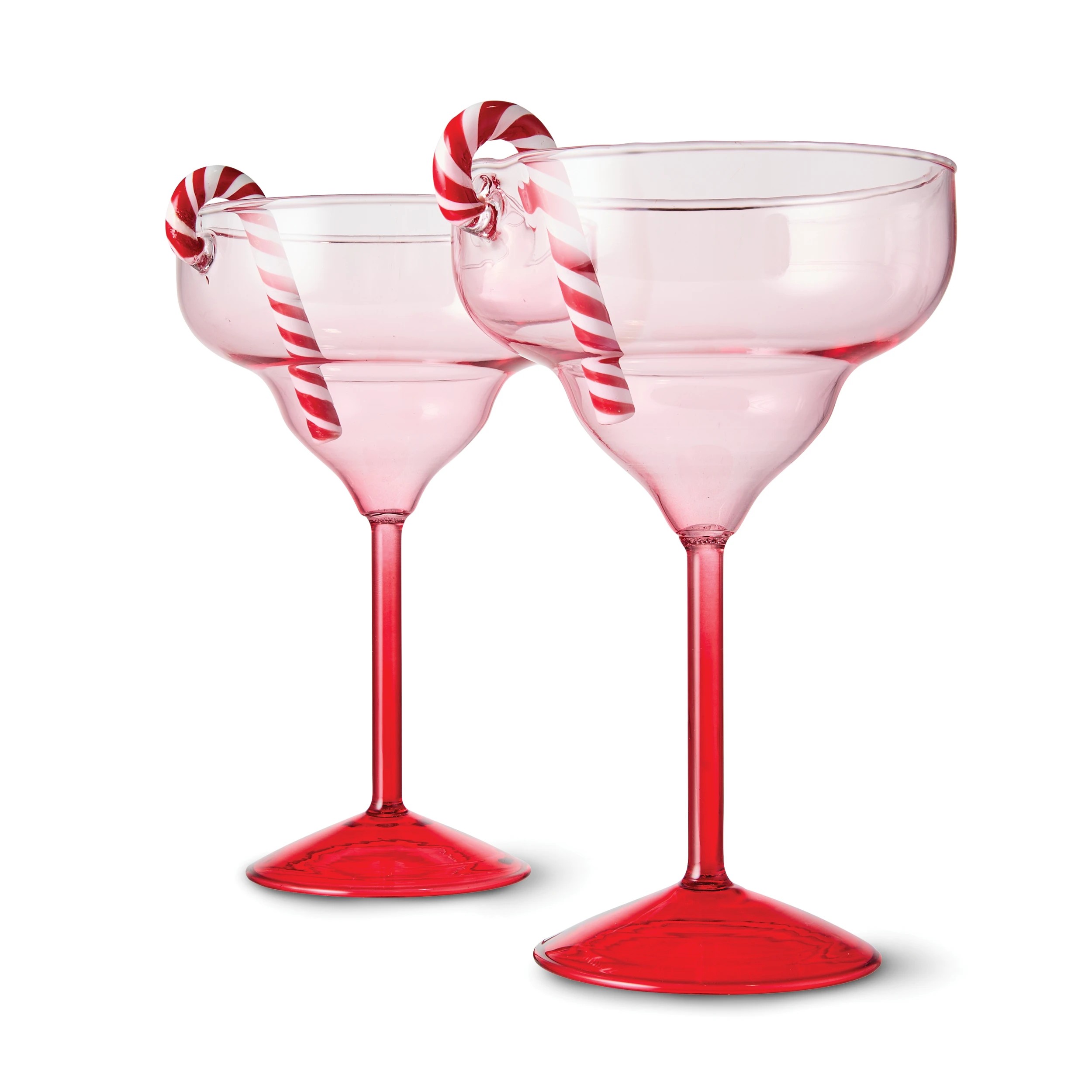 1 Candy Cane Margarita Glasses, 1 of 6