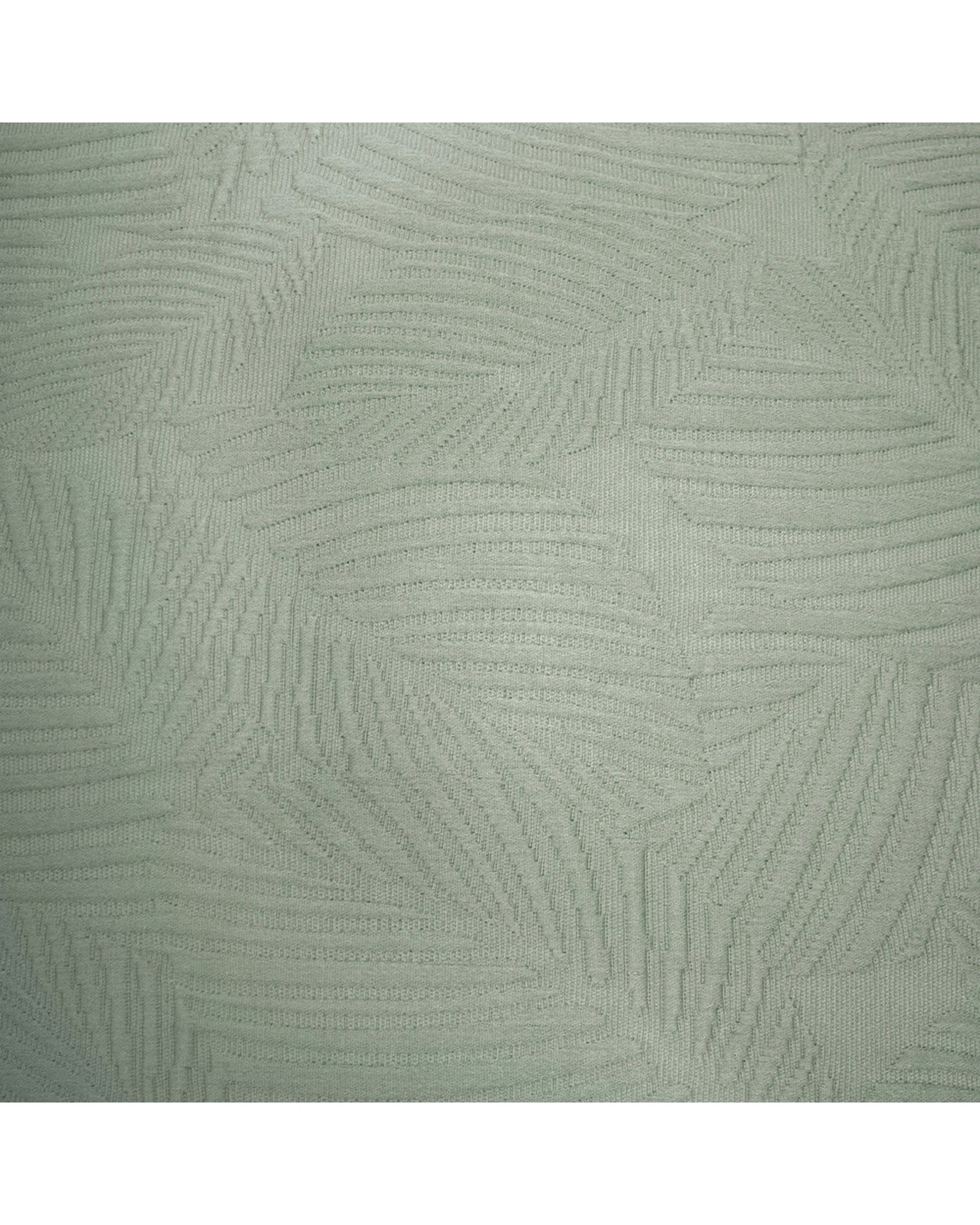 2 Bambury Wilmot Cotton Jacquard Botanical European Pillowcase - Green, 2 of 3