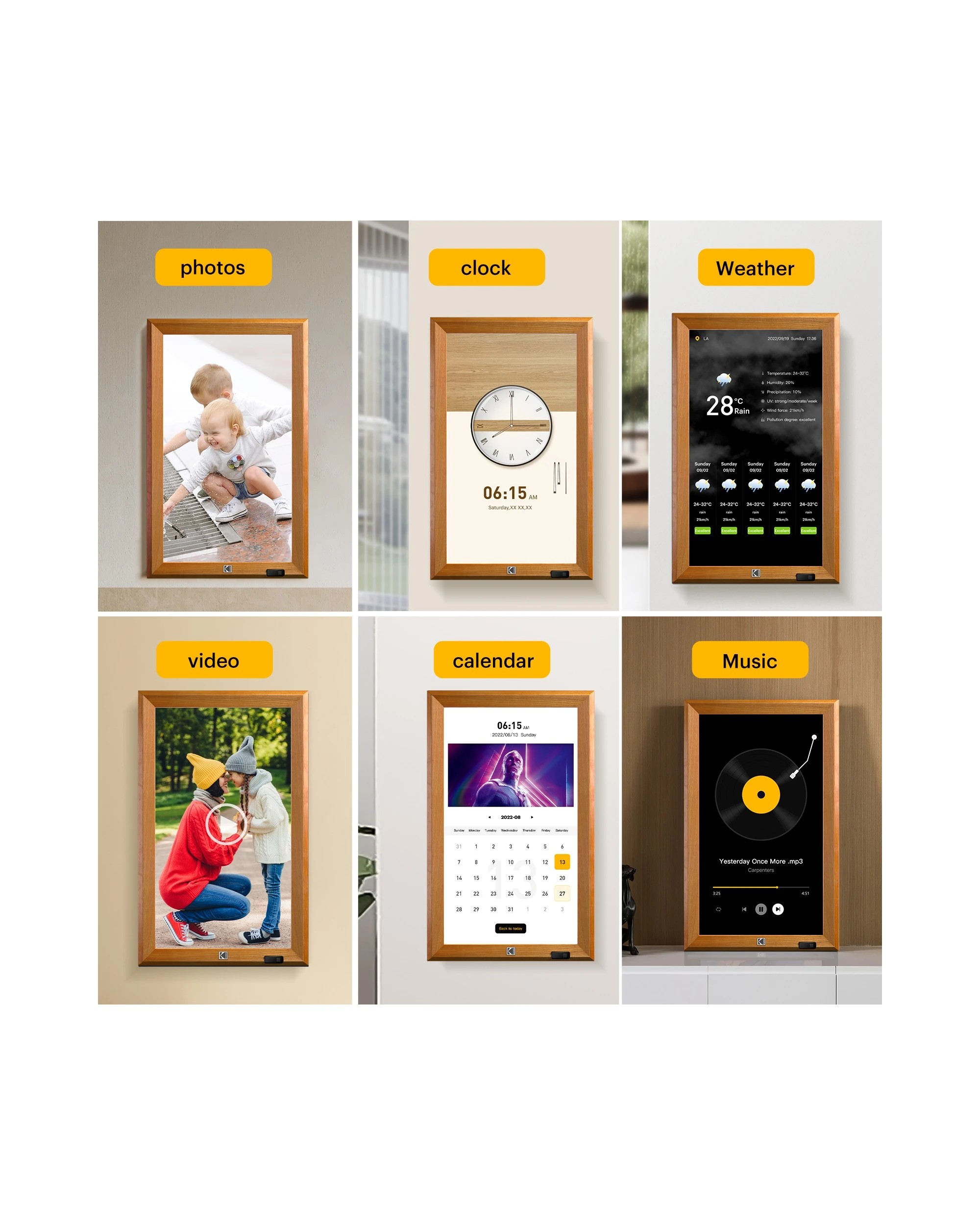 2 Kodak WF173V 17.3 Inch Full HD Wi-Fi Photo Frame, 2 of 6