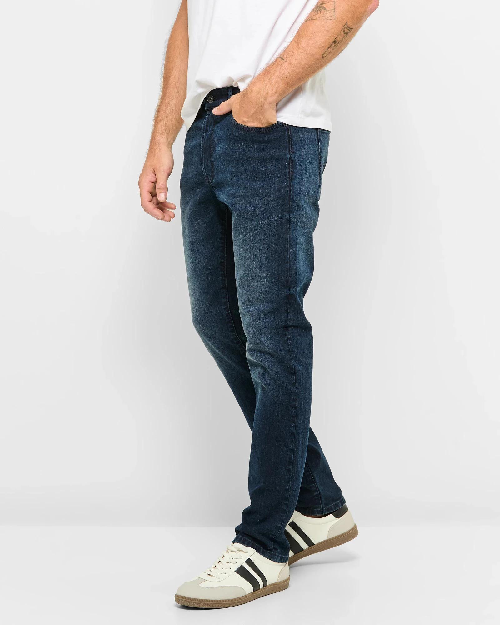 3 Target Man Slim Fit Denim Jeans BLUE + BLACK, 3 of 5