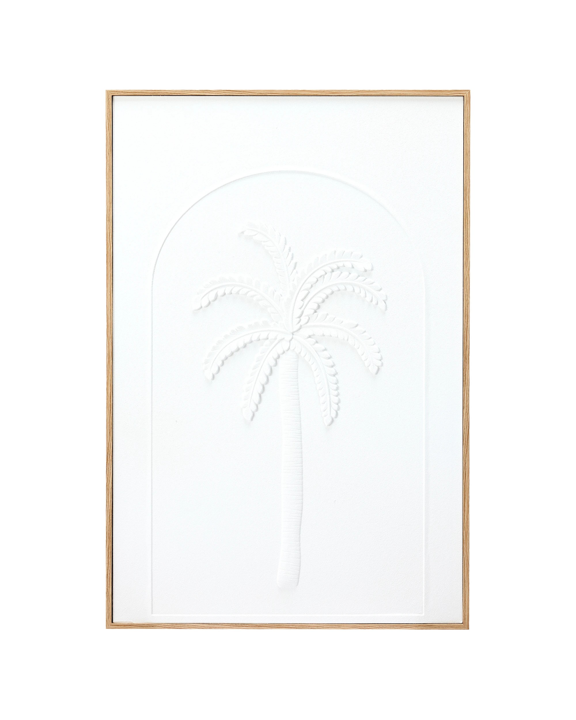 1 Still Palm Framed Canvas - 60cm x 90cm, 1 of 5
