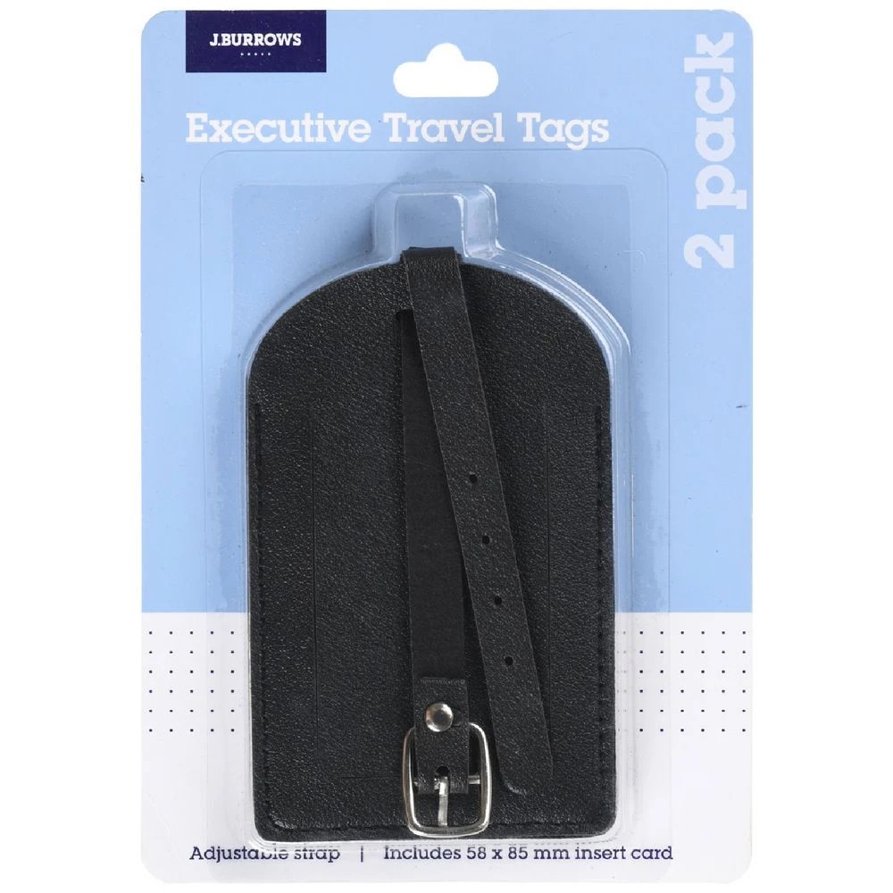 1 J.Burrows Executive Travel Tags 2 Pack, 1 of 3