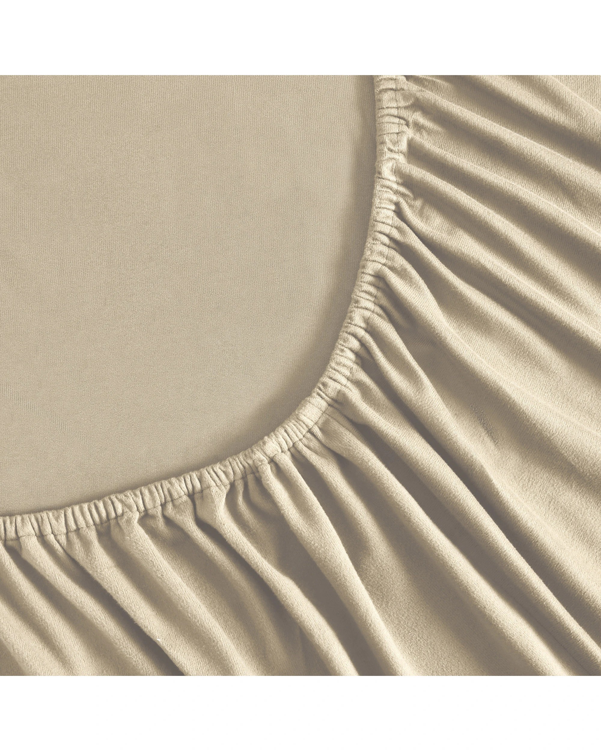 5 Dreamaker Micro Flannel Combo Fitted Sheet Set - Single Bed - Stone, 5 of 7