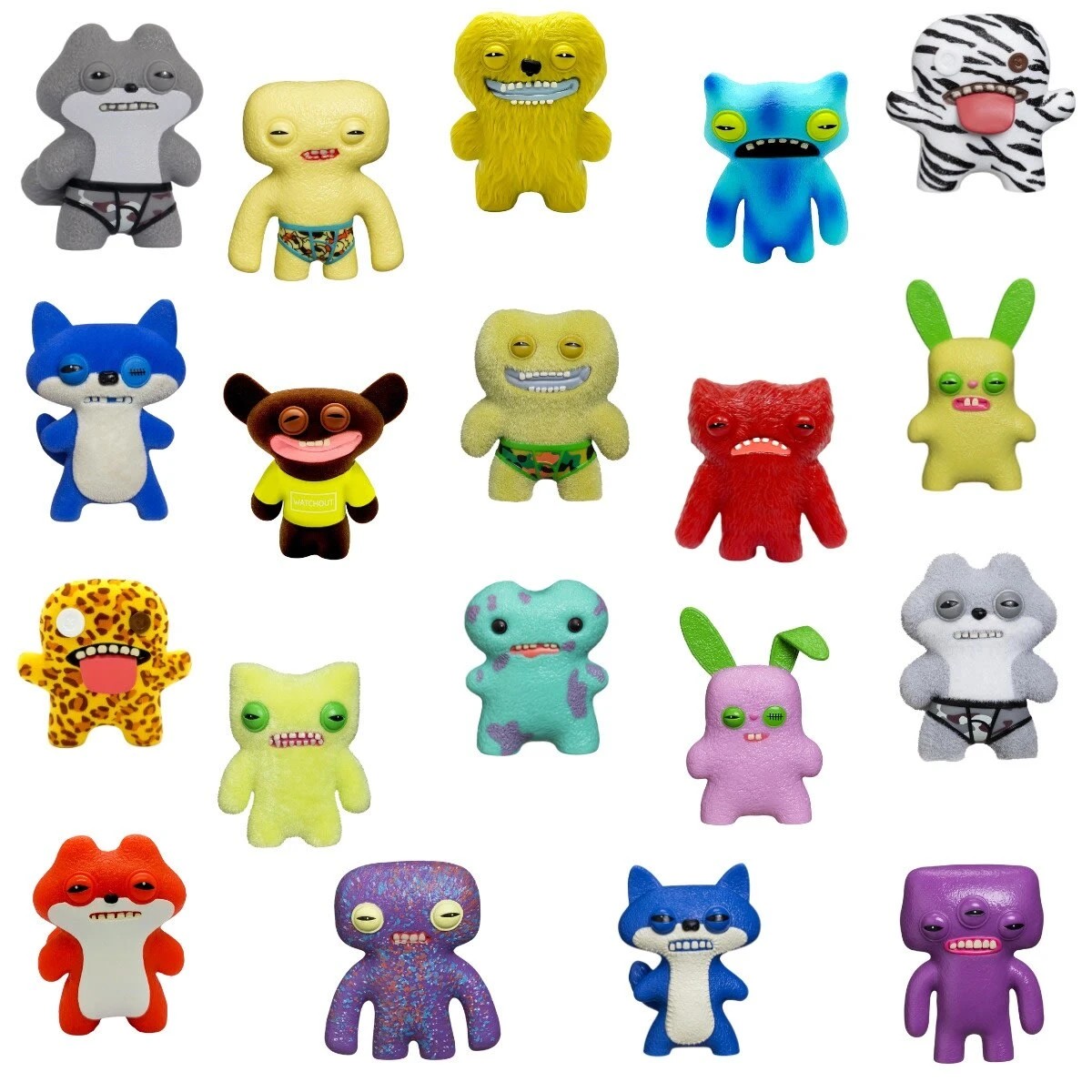 2 12 Pack Fuggler Funny Ugly Monster Collectible Figures - Assorted, 2 of 2