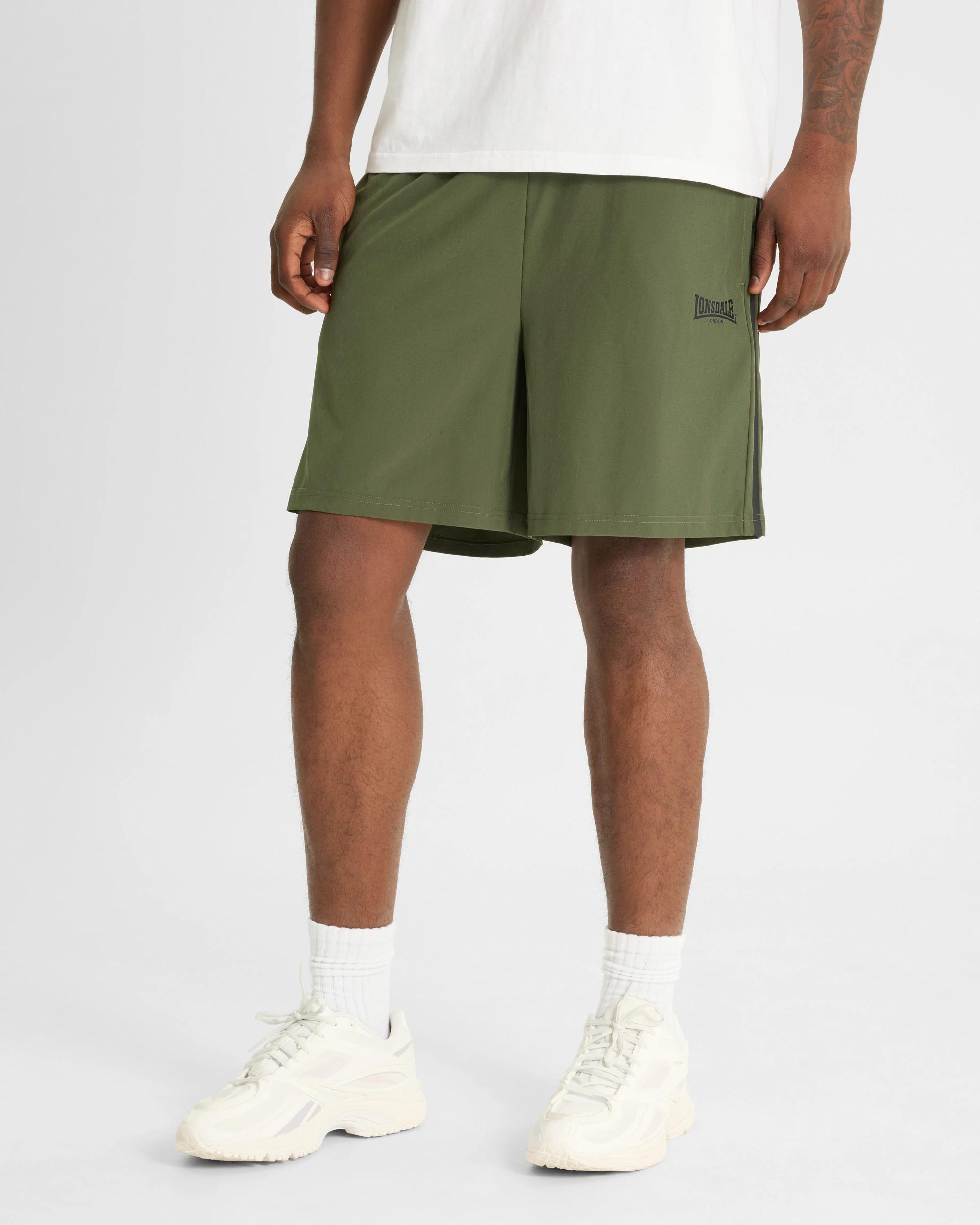 5 Lonsdale London Active Tech Shorts OLIVE, 5 of 6