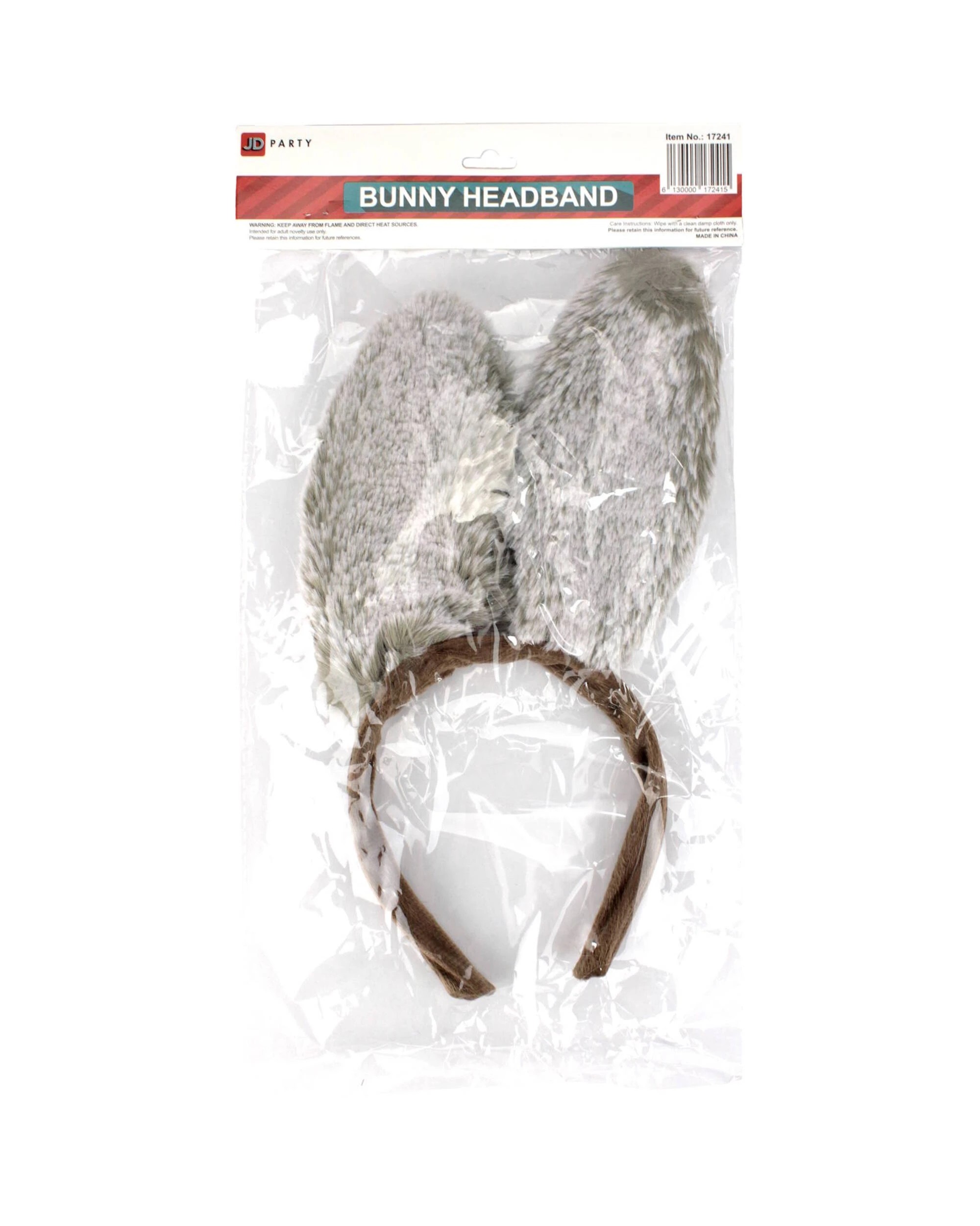 3 JDParty Woodland Plush Bunny Ears Headband, 3 of 3