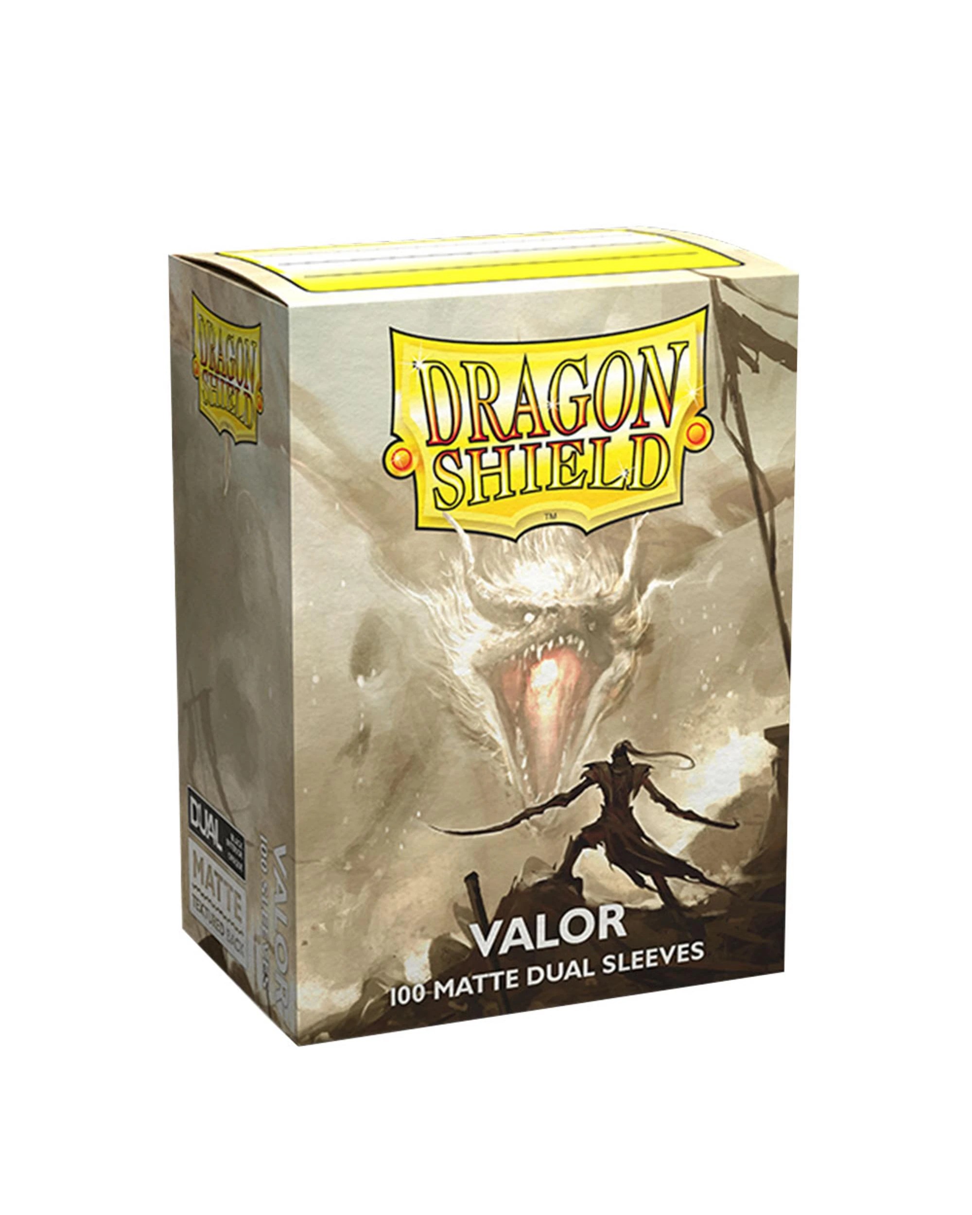 1 Dragon Shield Valor Dual Matte Sleeves 100 Box, 1 of 2