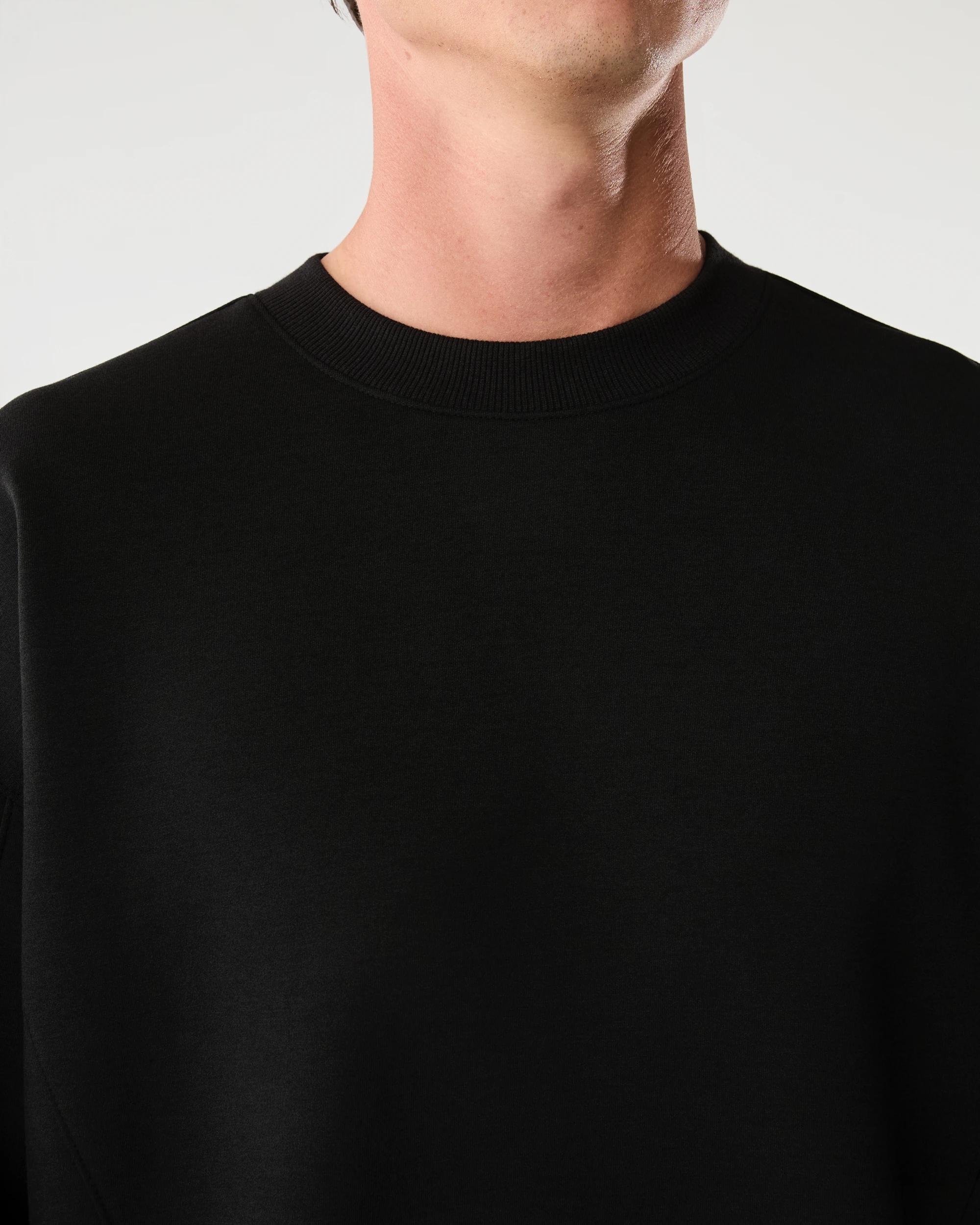 5 Active Mens Relaxed Scuba Crew Neck T-shirt Black, 5 of 7