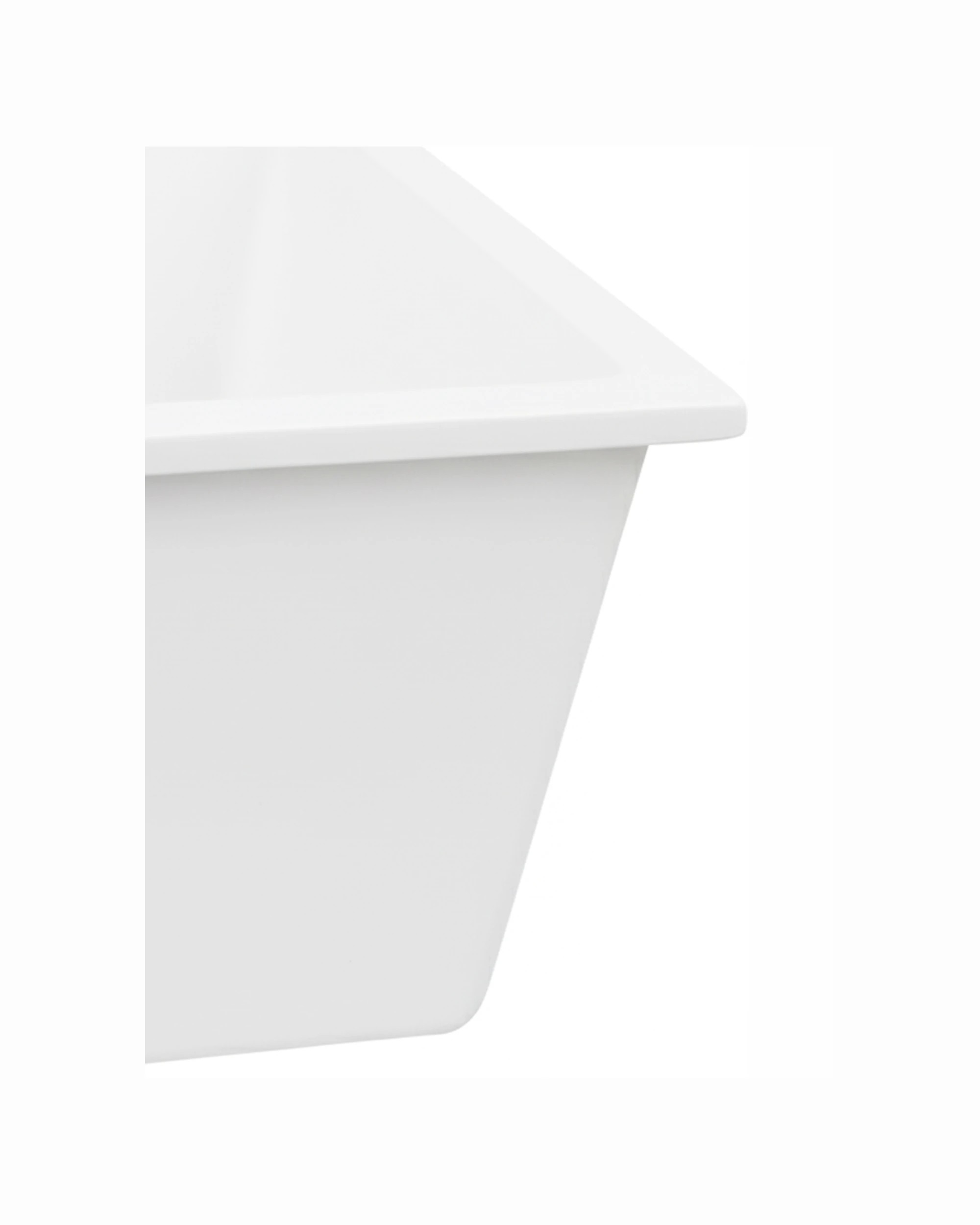 4 Cefito Kitchen Sink 70x45cm Granite Stone Sink Single Bowl - White, 4 of 6