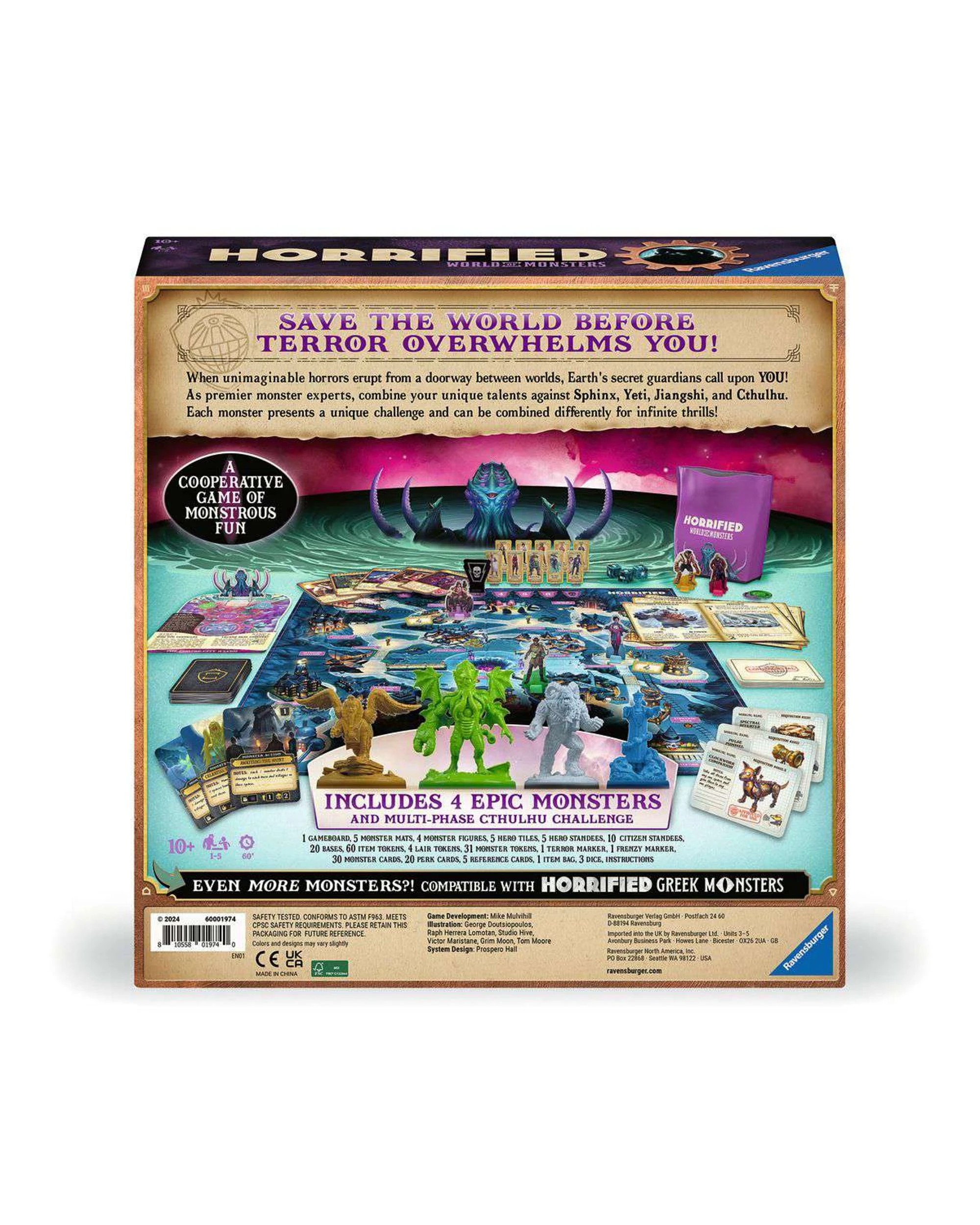 3 Ravensburger Horrified World of Monsters Board Game, 3 of 3