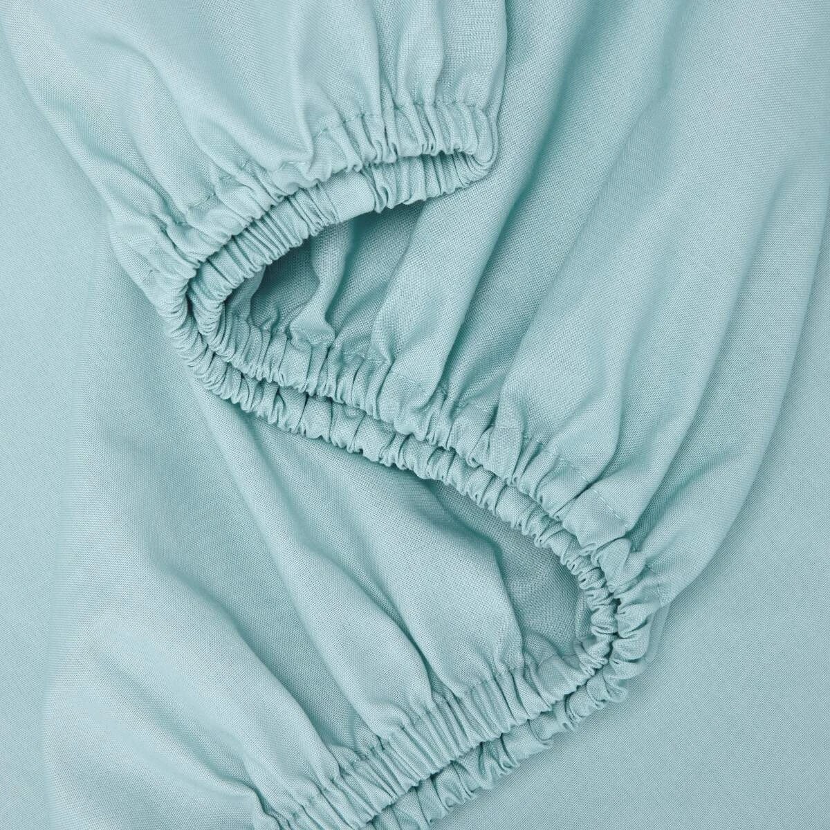 3 180 Thread Count Sheet Set - Double Bed, Marine, 3 of 7