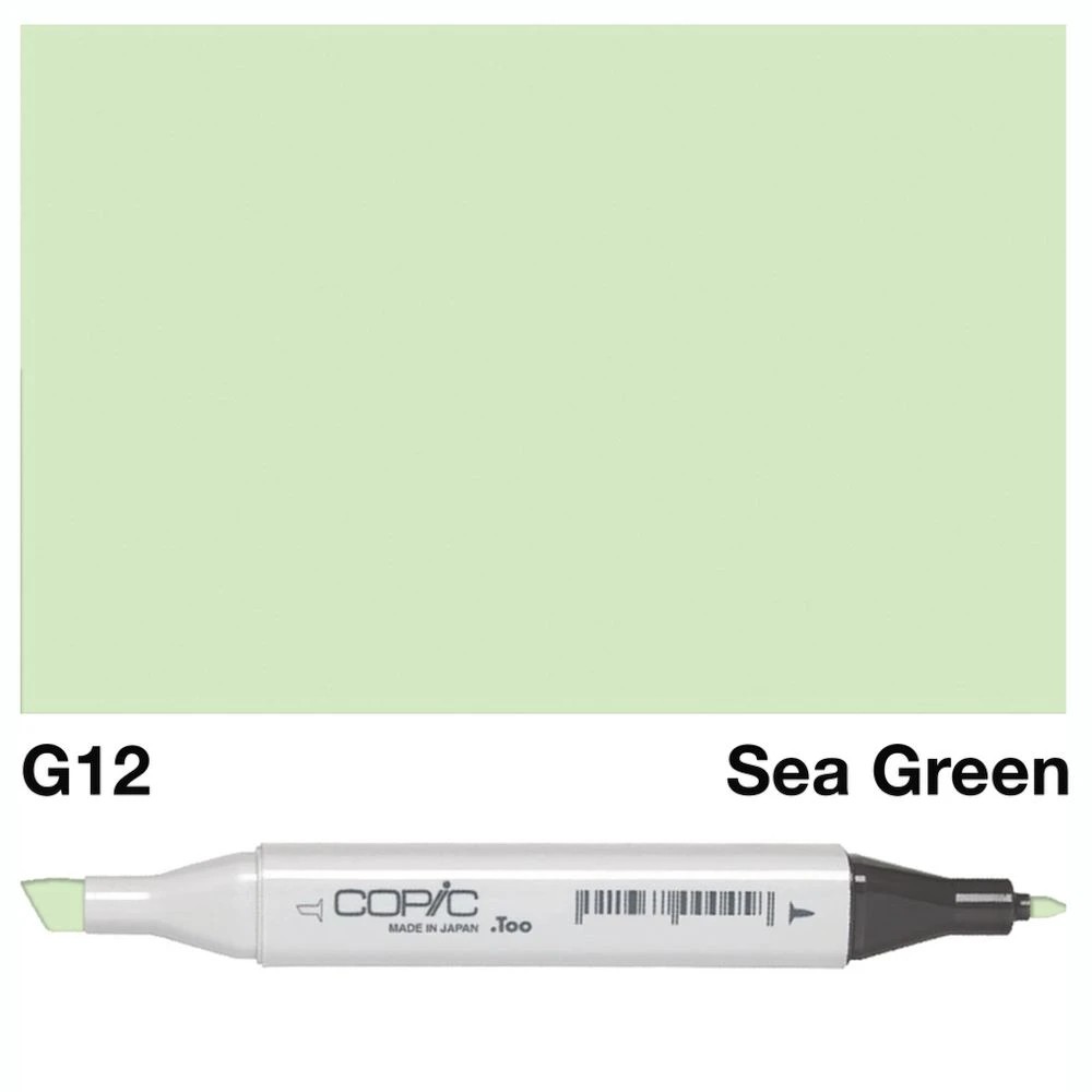 3 Copic Classic Original Dual Nib Marker G12 Sea Green, 3 of 3