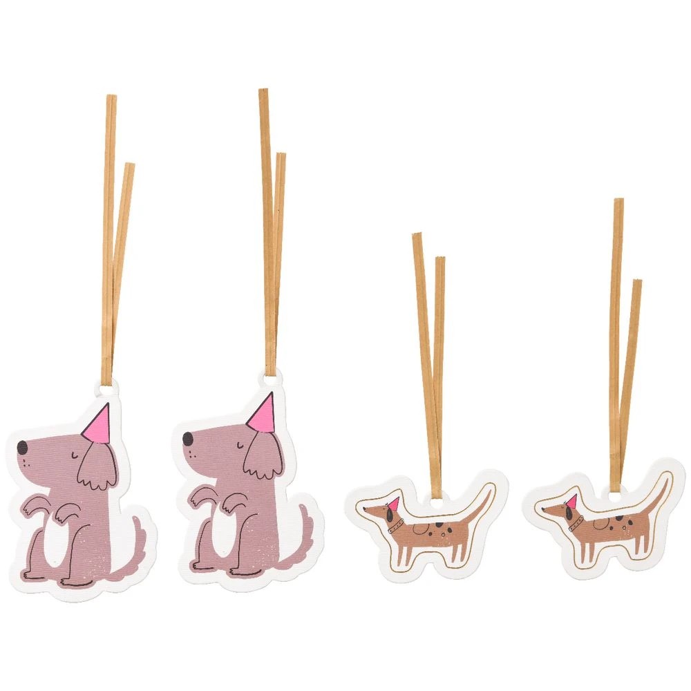 2 Otto Gift Tags Dog 4 Pack, 2 of 2
