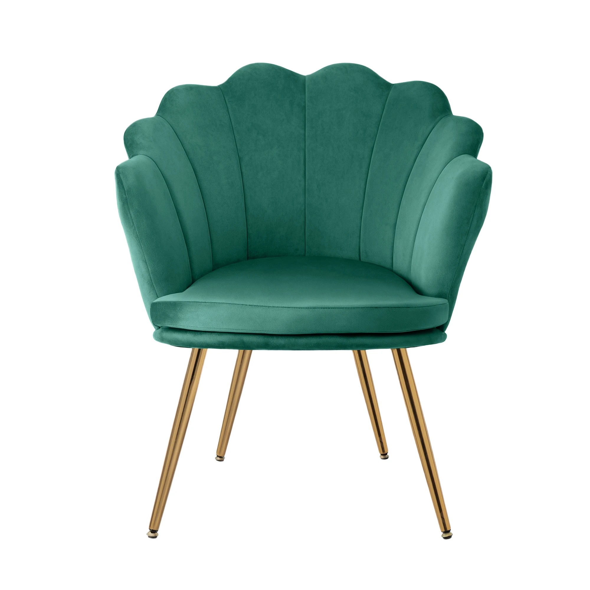 3 Artiss Armchair Velvet  Green - Green, 3 of 7