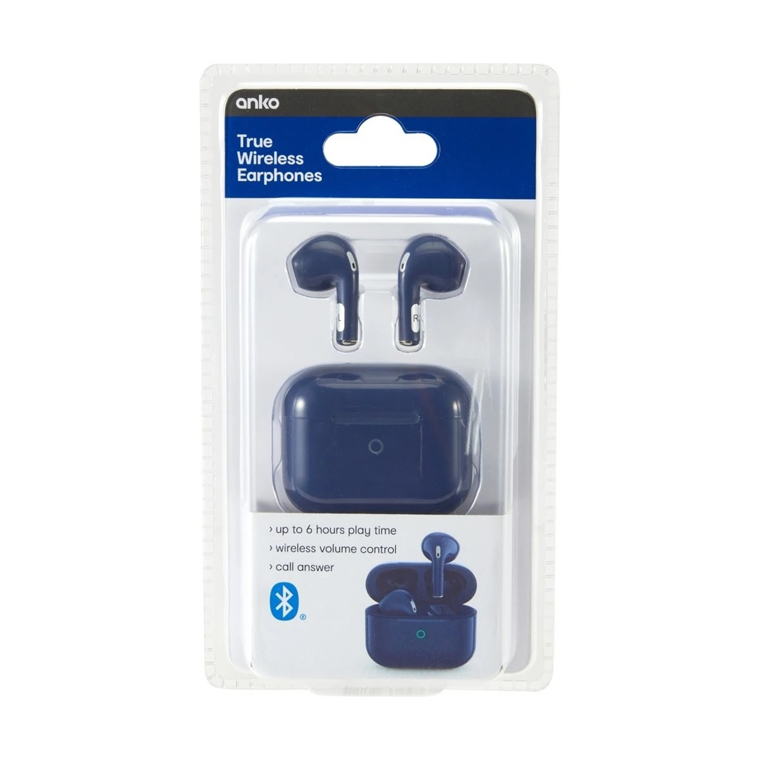 7 True Wireless Earphones Stem - Navy, 7 of 7