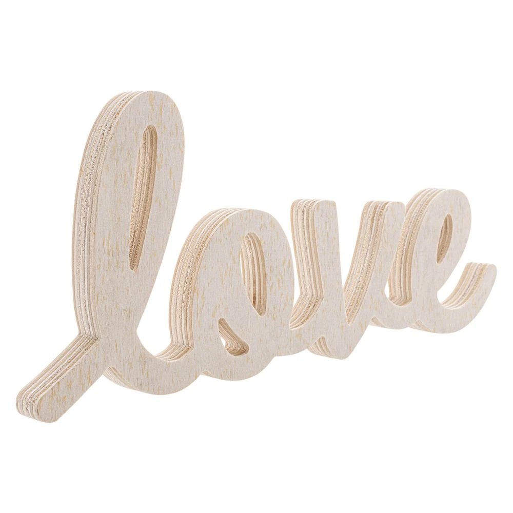 4 Born Plywood Sign Love, 4 of 4