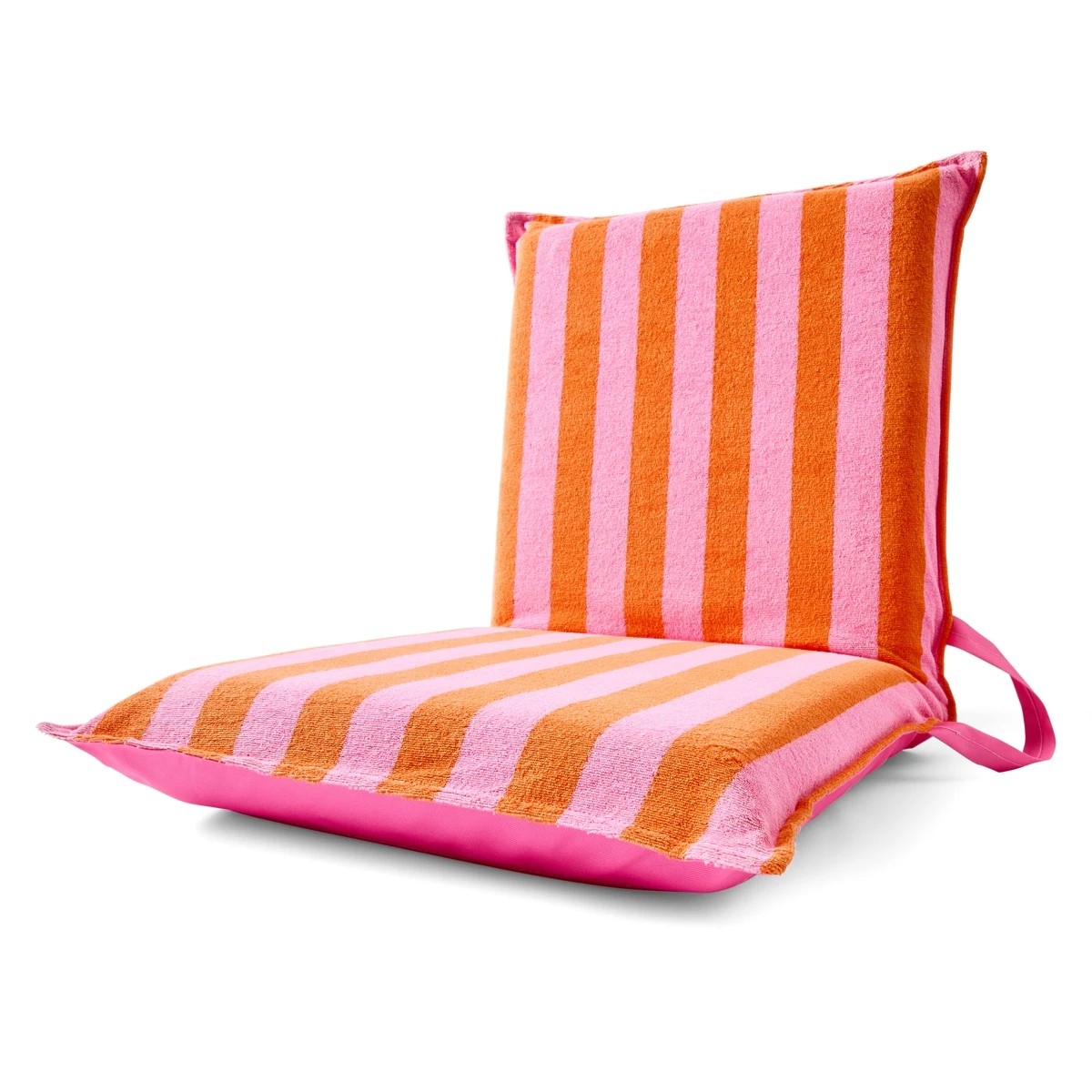 2 Towelling Recliner - Pink, 2 of 9