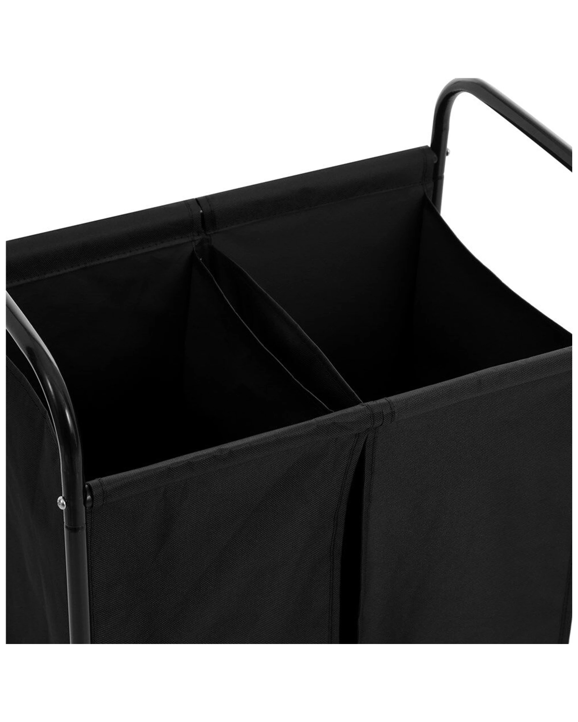 6 Boxsweden Lightweight Laundry 2 Section Cart With Wheels 50x33x70cm - Assorted, 6 of 8