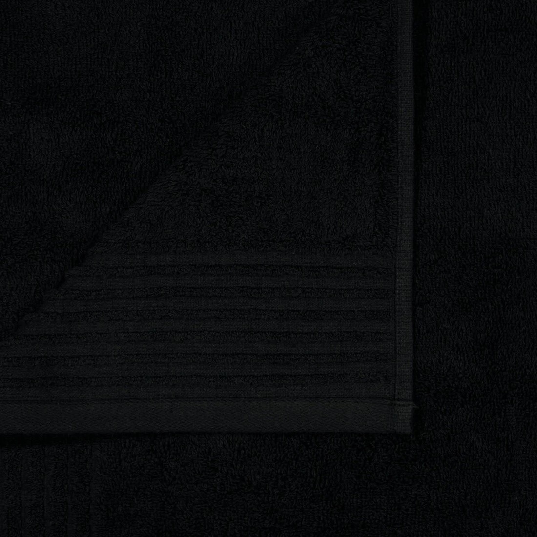 2 Edan Cotton Bath Towel - Black, 2 of 6