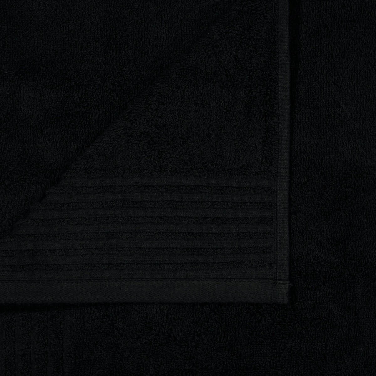 2 Edan Cotton Bath Towel - Black, 2 of 6