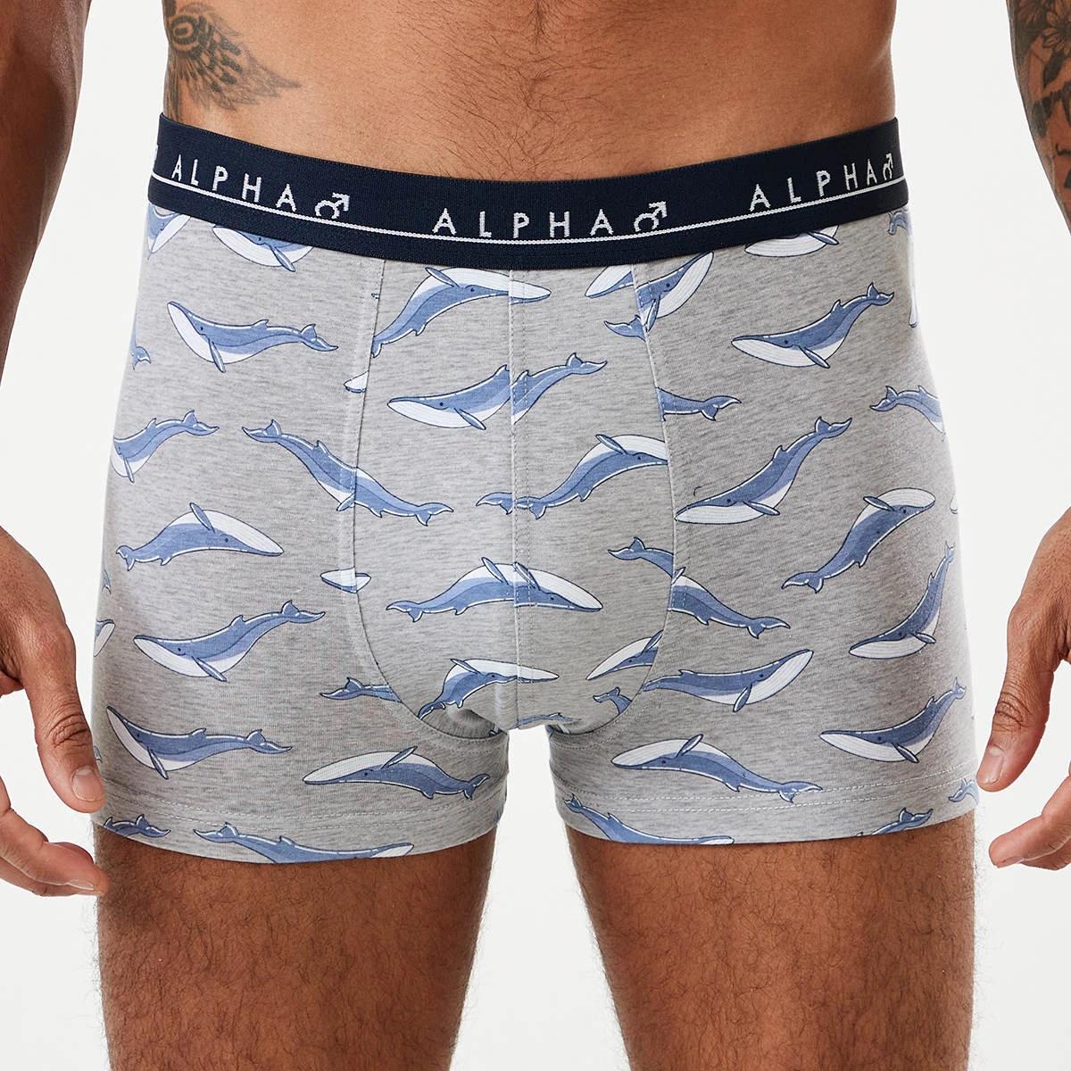 5 7 Pack Printed Trunks MARINE LIFE, 5 of 10