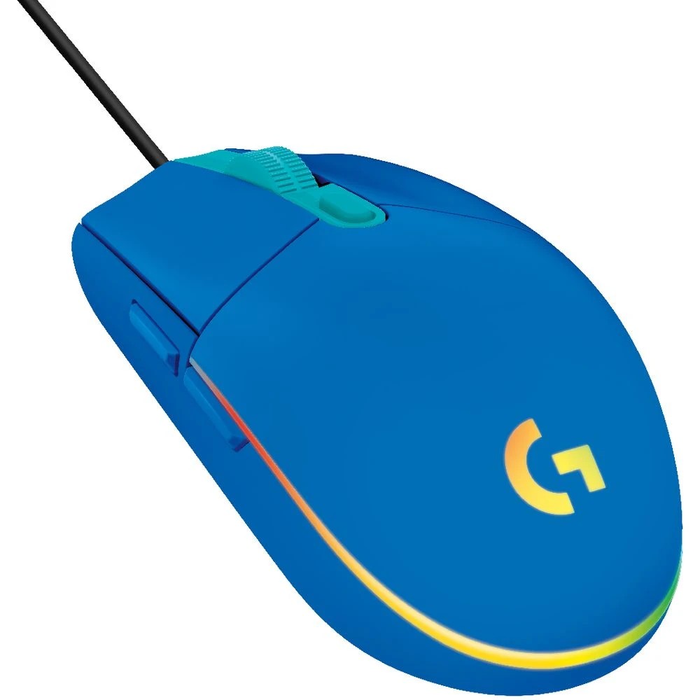 4 Logitech G203 LIGHTSYNC Gaming Mouse Blue, 4 of 6