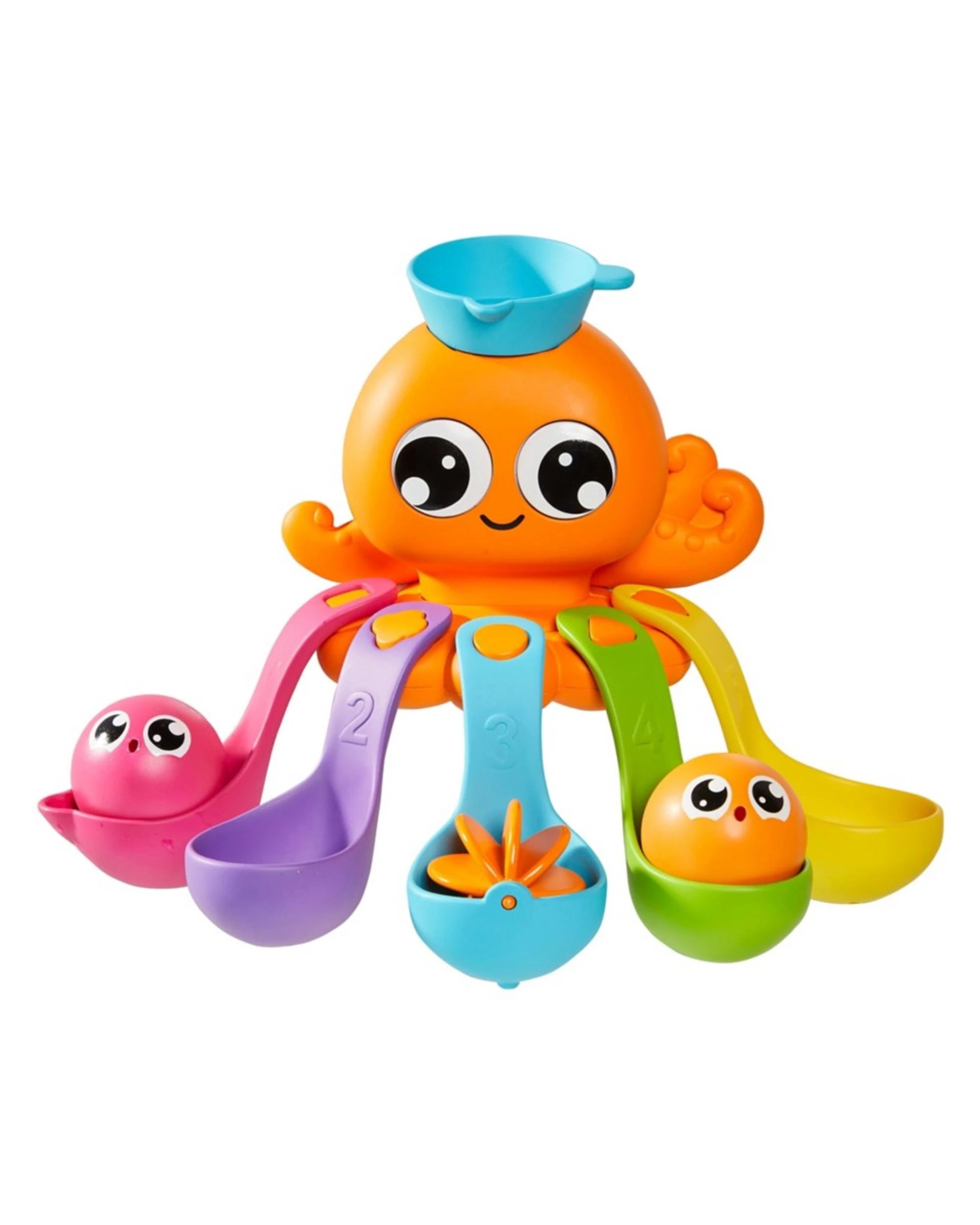 3 TOMY 7 in 1 Bath Activity Octopus, 3 of 7