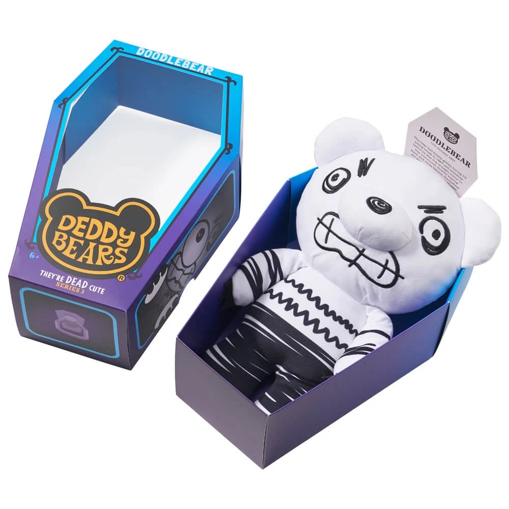 3 Deddy Bears - Doddlebear, Series 3, Large Coffin, 3 of 5