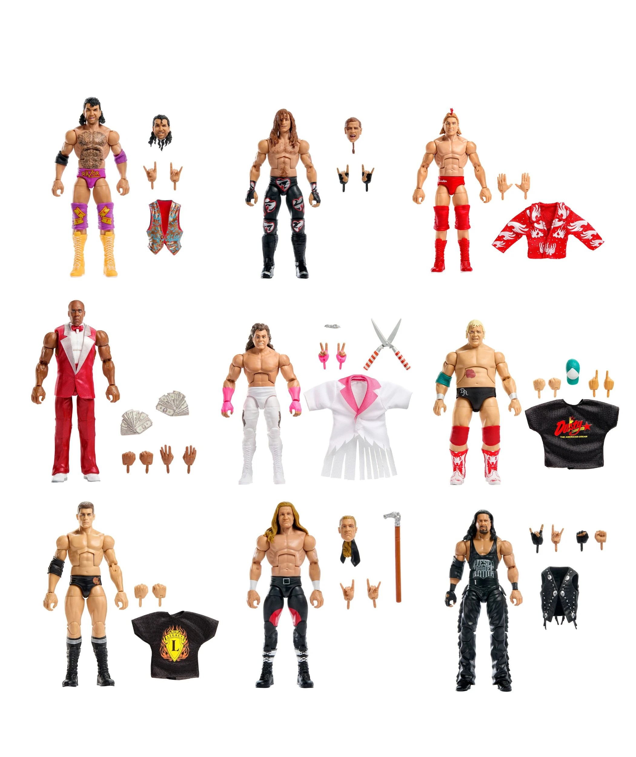 2 Mattel WWE Elite Collection Legends Action Figure & Accessories Set - Assorted - Multi, 2 of 4