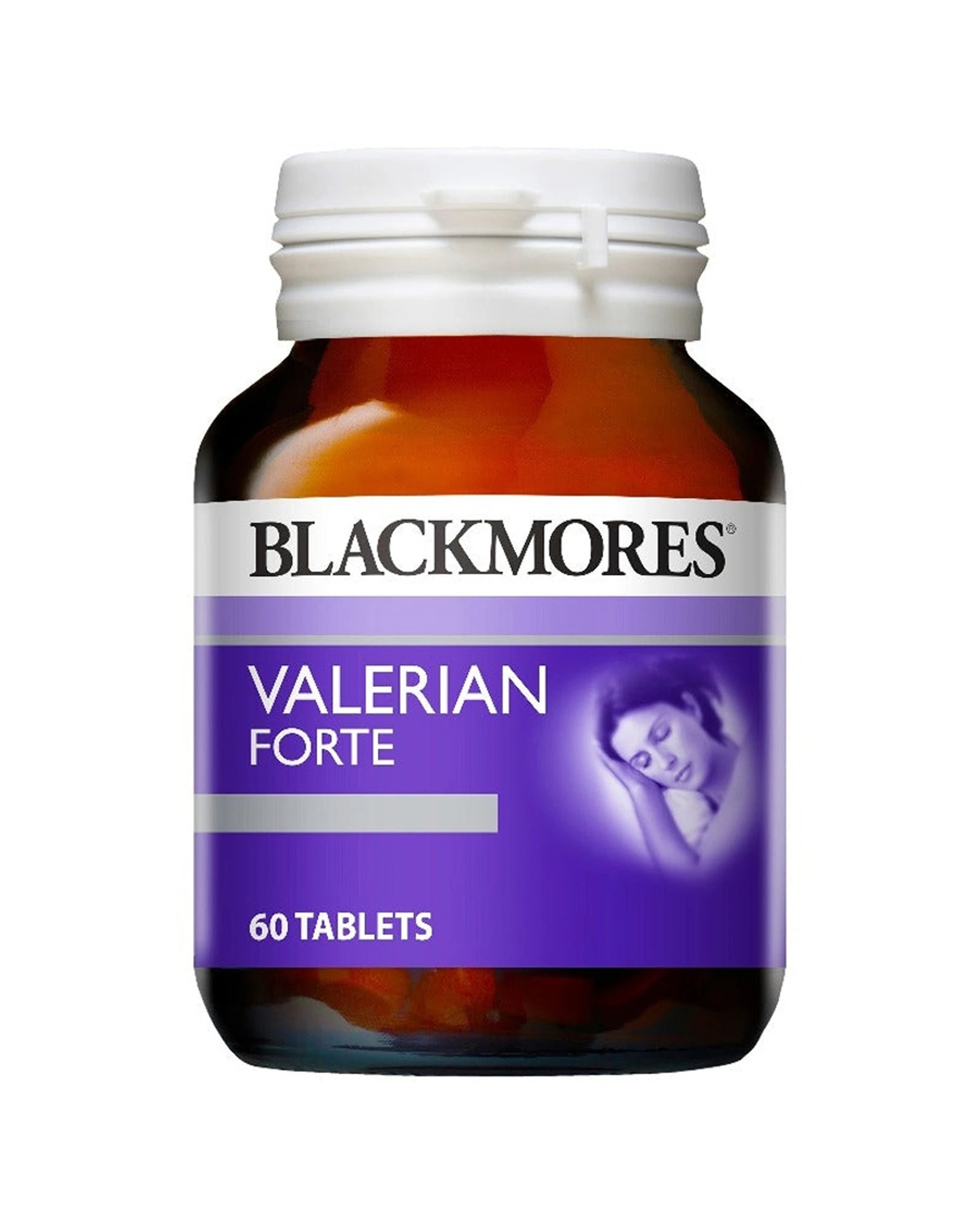 1 Blackmores 60pc Valerian Forte 2000mg Tablets Herbal Sleep Support, 1 of 1