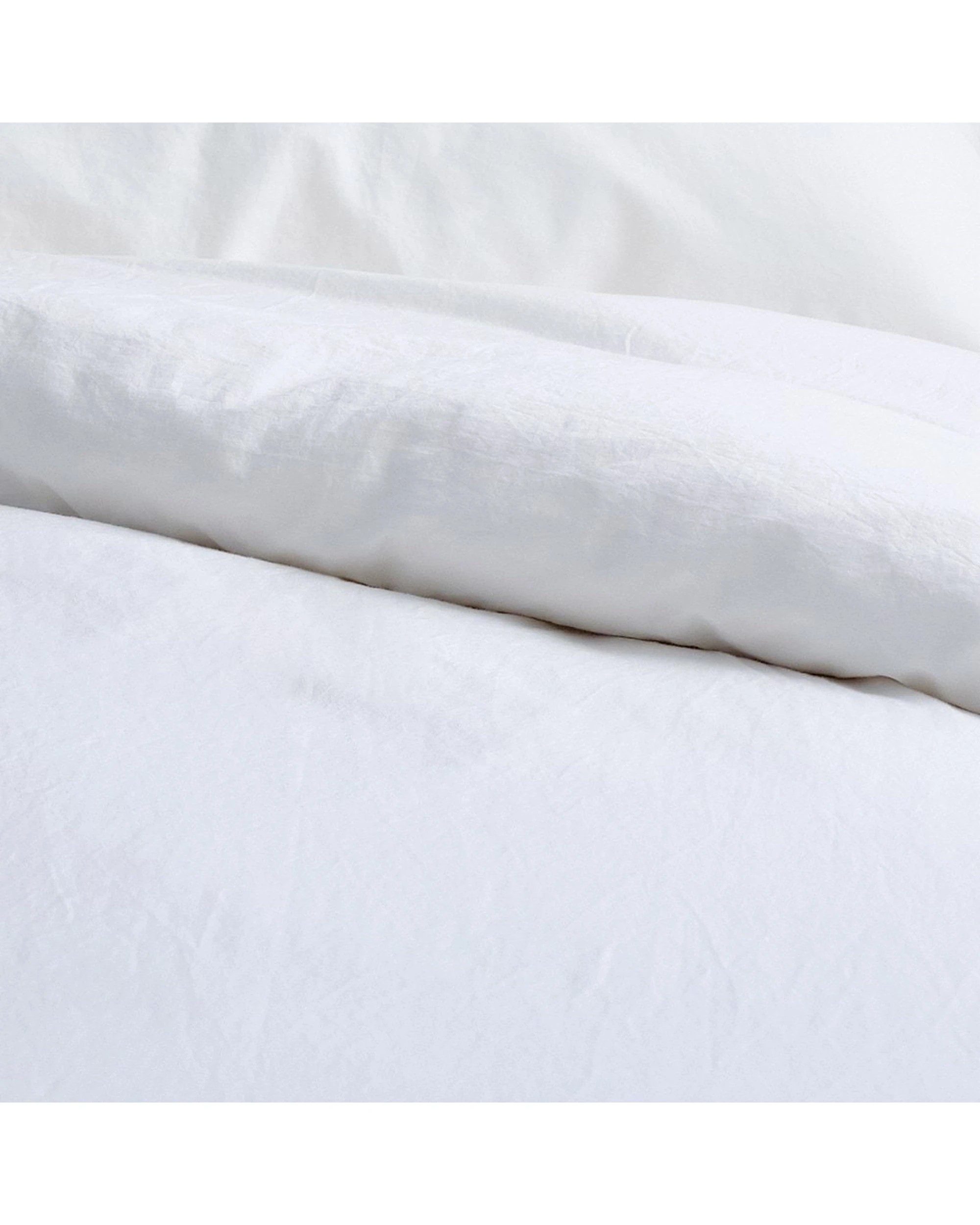2 Canningvale Vintage Queen Quilt Cover Set 100 Percent Cotton - White, 2 of 4