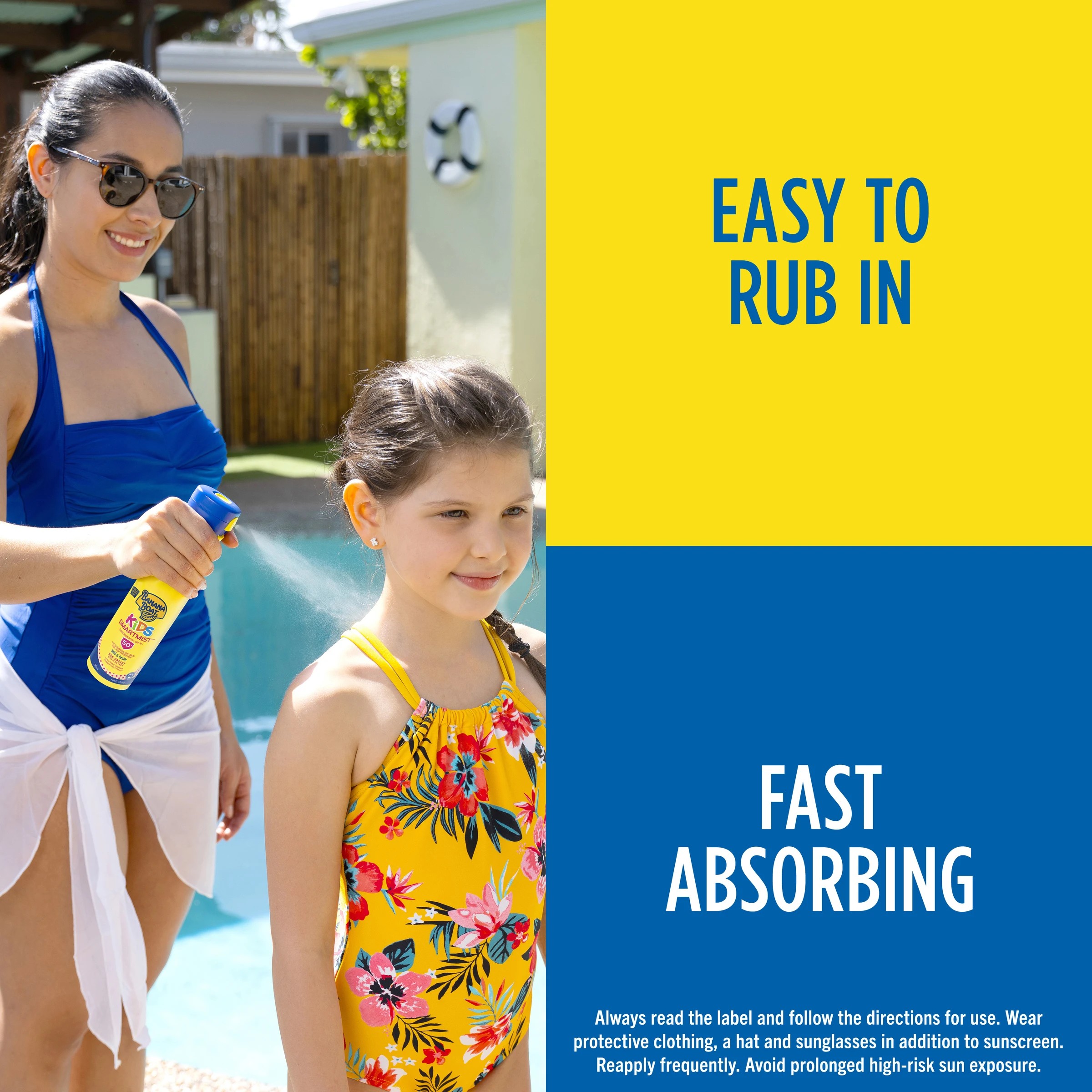 6 Banana Boat Kids SmartMist Sunscreen Spray SPF50+ 200ml - Aloe Vera, 6 of 9